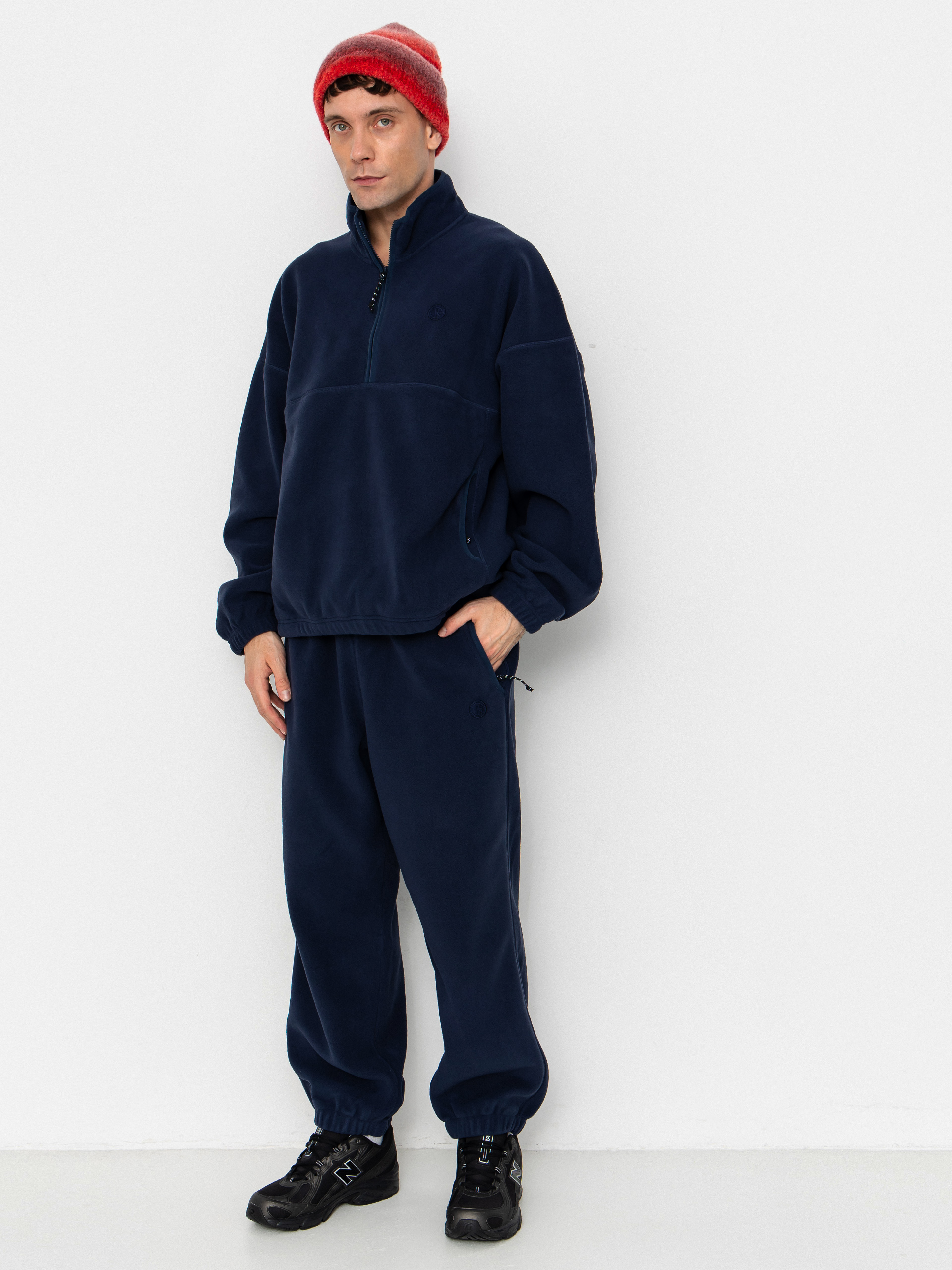 Кардиган Polar Skate Ivan Half Zip (grey blue)