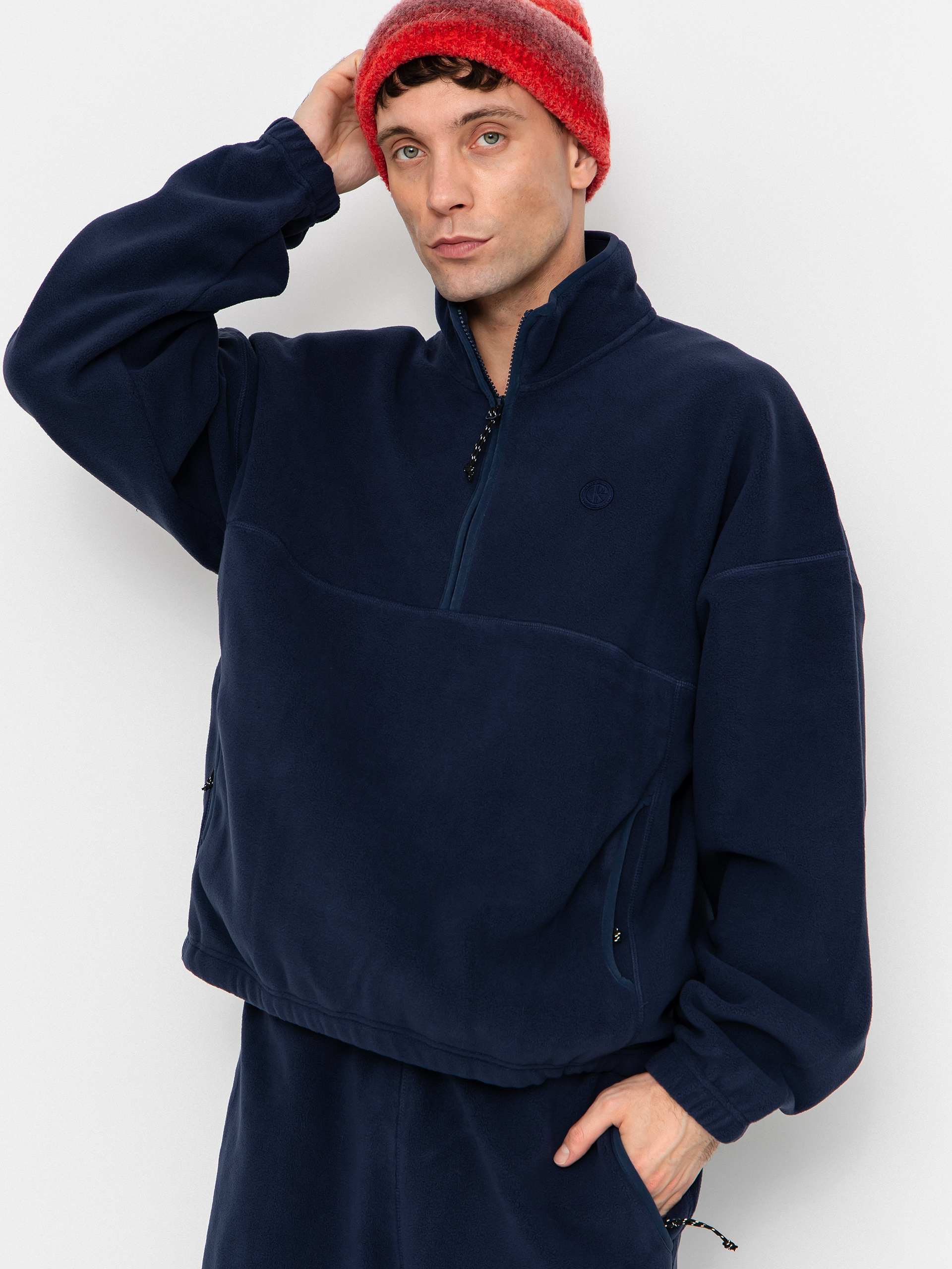 Кардиган Polar Skate Ivan Half Zip (grey blue)