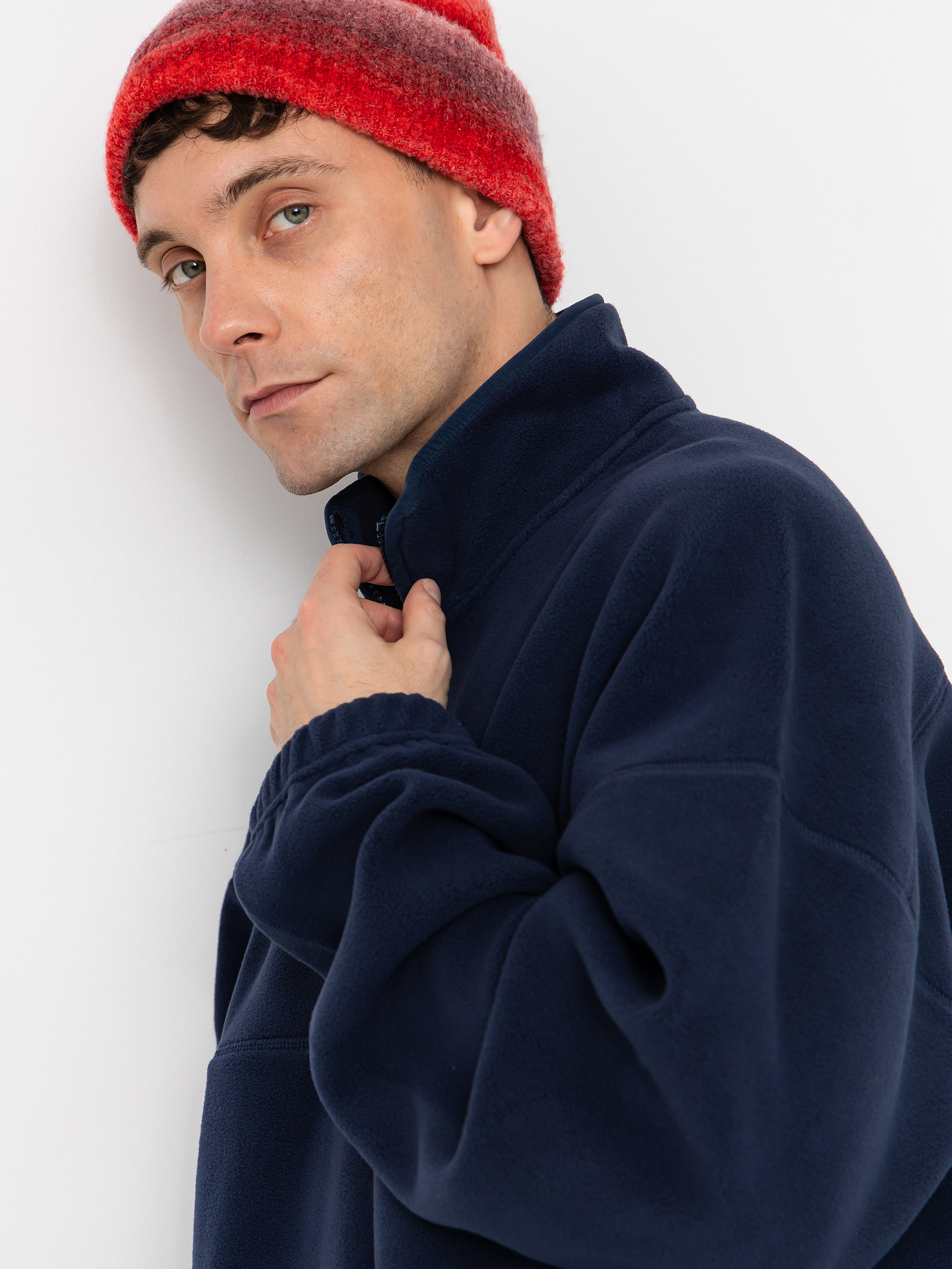 Кардиган Polar Skate Ivan Half Zip (grey blue)