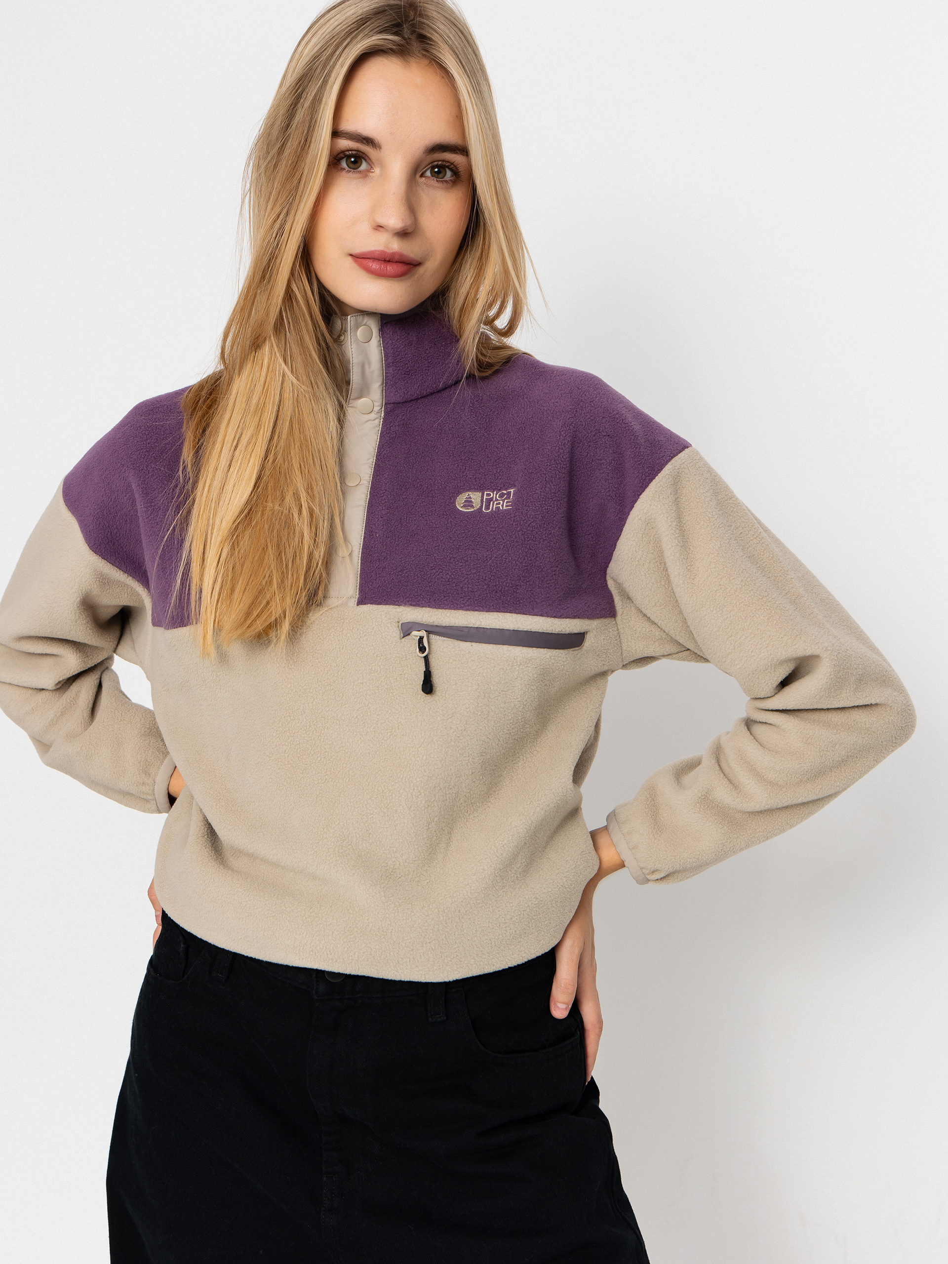u0424u043bu0456u0441u043eu0432u0438u0439 u0441u0432u0435u0442u0440 Picture Arcca 1/4 Zip Wmn (pure cashmere)