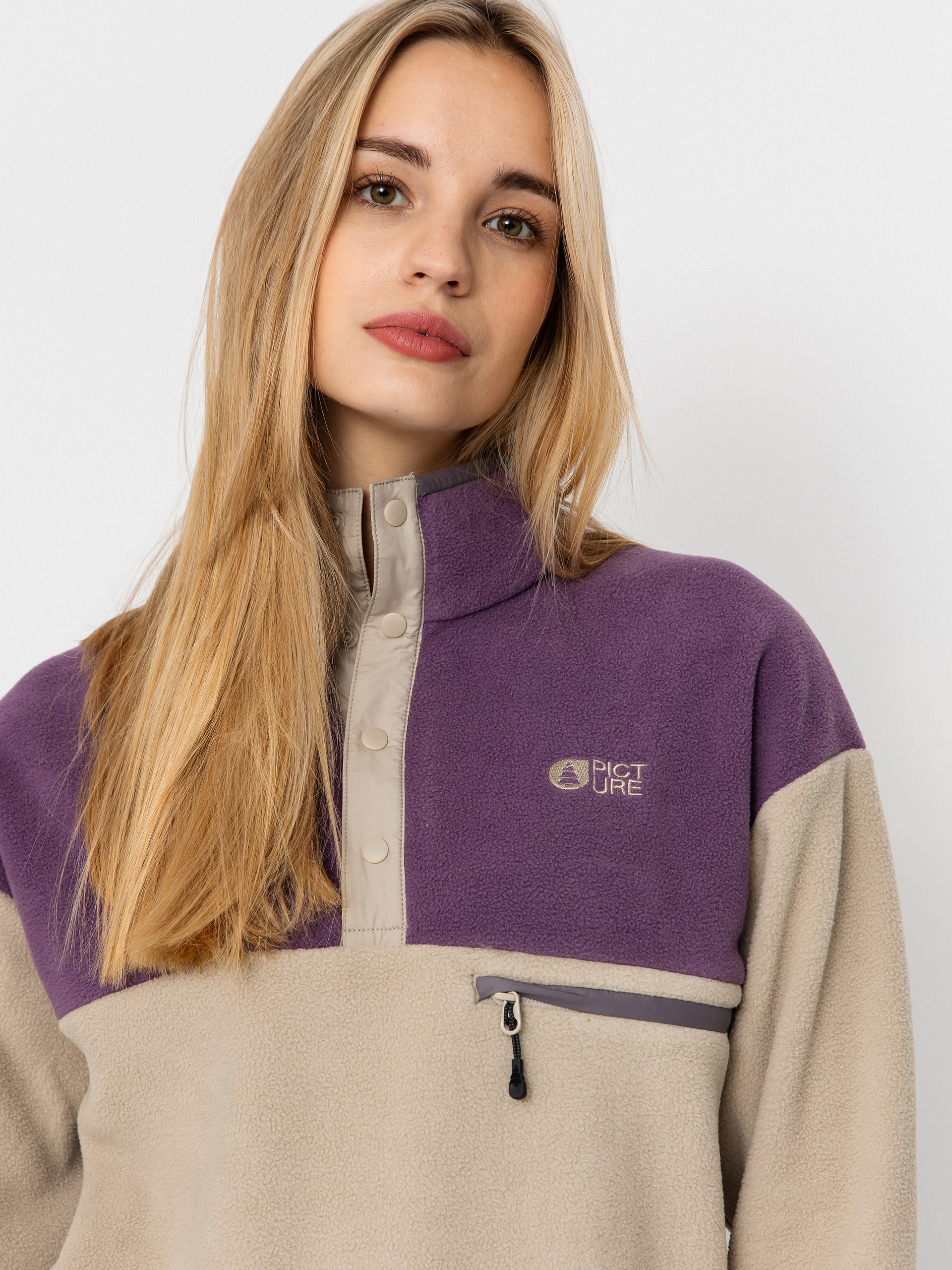 Жіночий Флісовий светр Picture Arcca 1/4 Zip (pure cashmere)