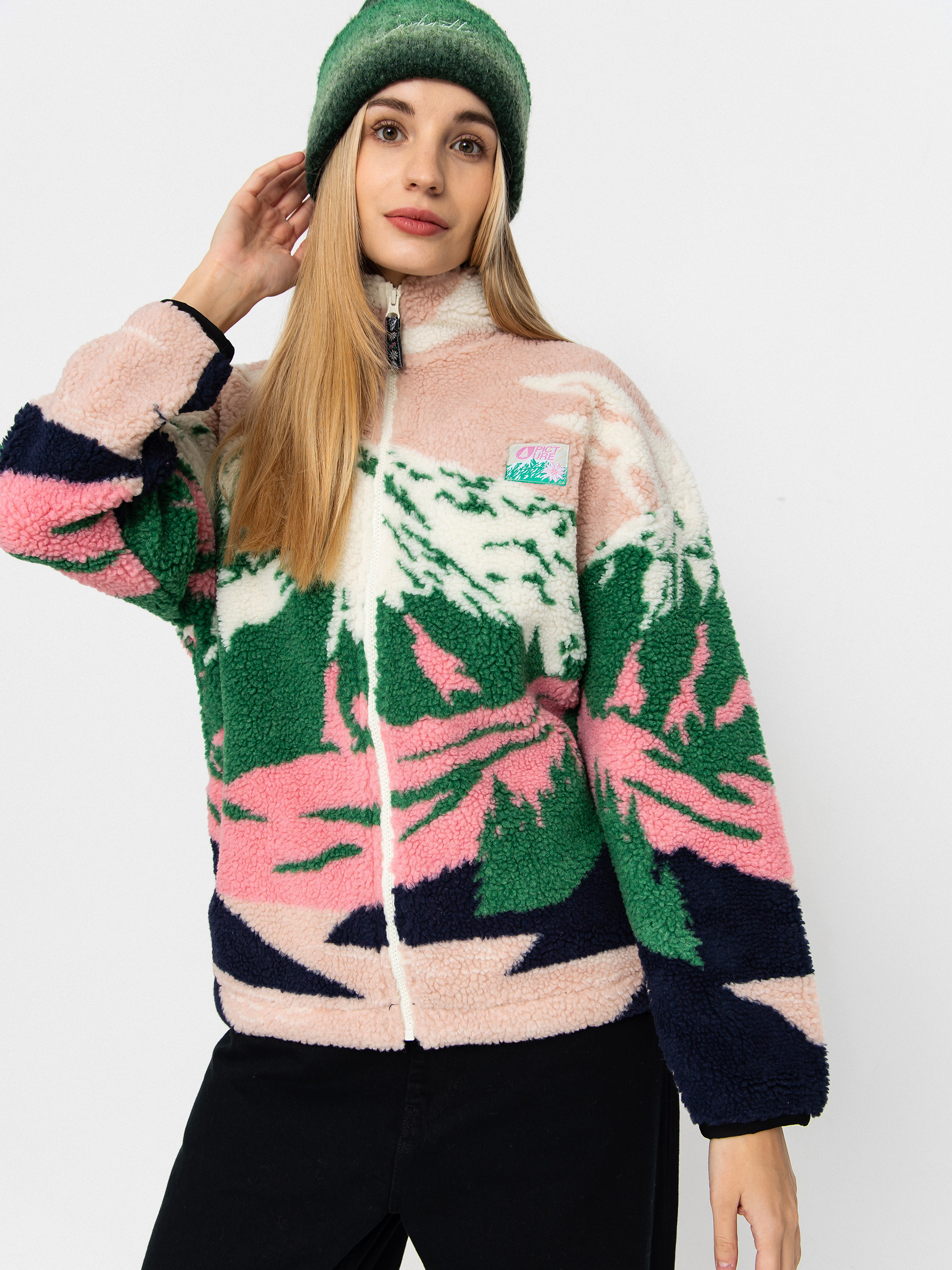 Флісовий светр Picture Nyss Wmn (cloudy landscape women)