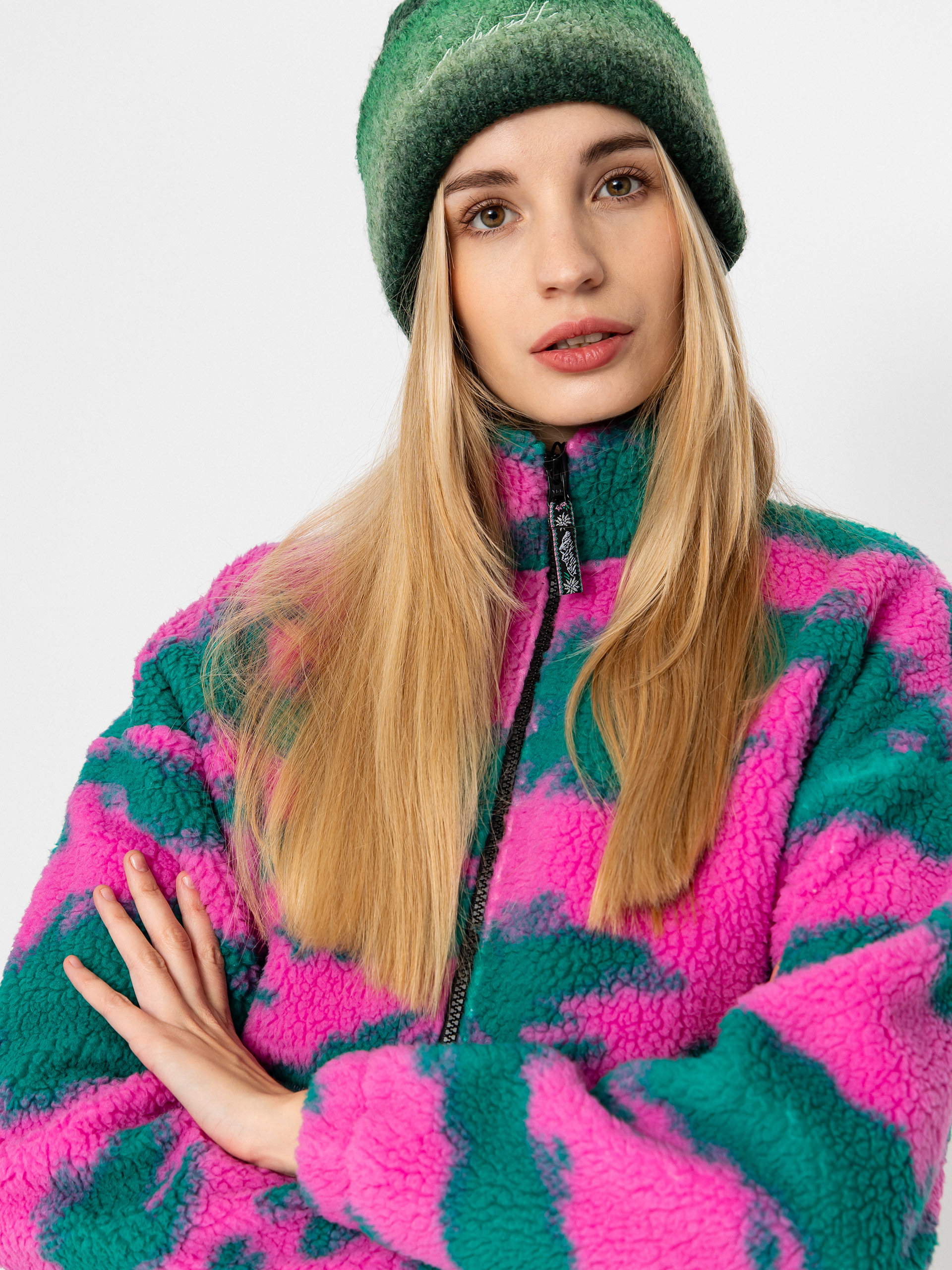 Жіночий Флісовий светр Picture Gypsi (retro bliss print)