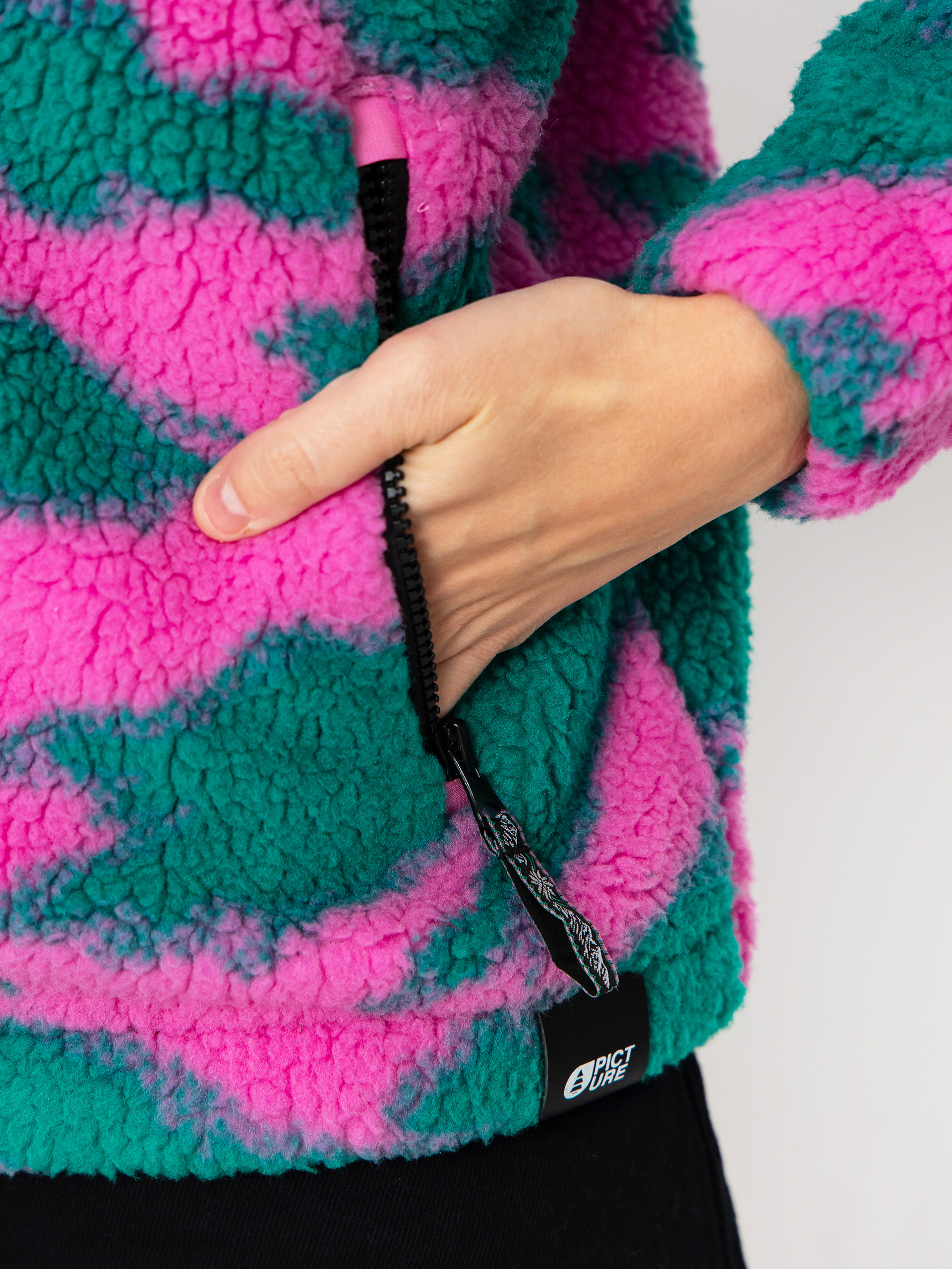 Жіночий Флісовий светр Picture Gypsi (retro bliss print)