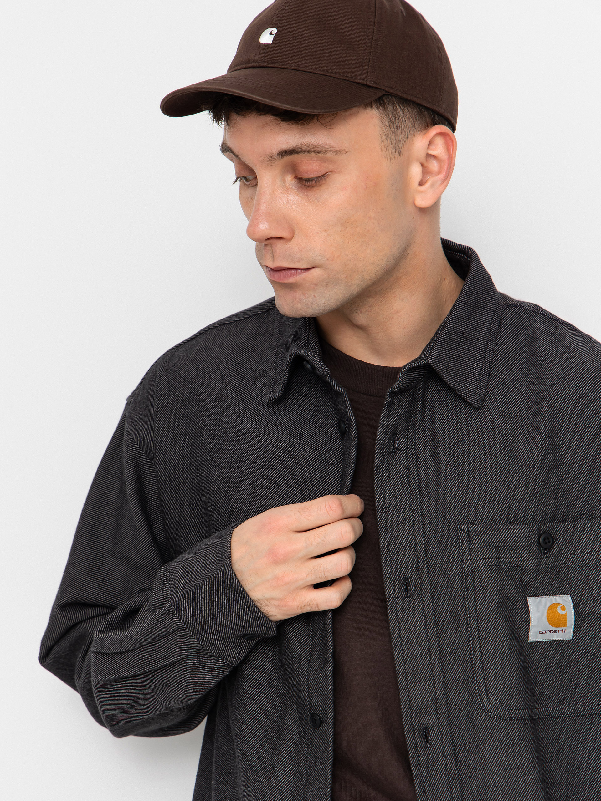 Сорочка Carhartt WIP Edgar (black/wax)