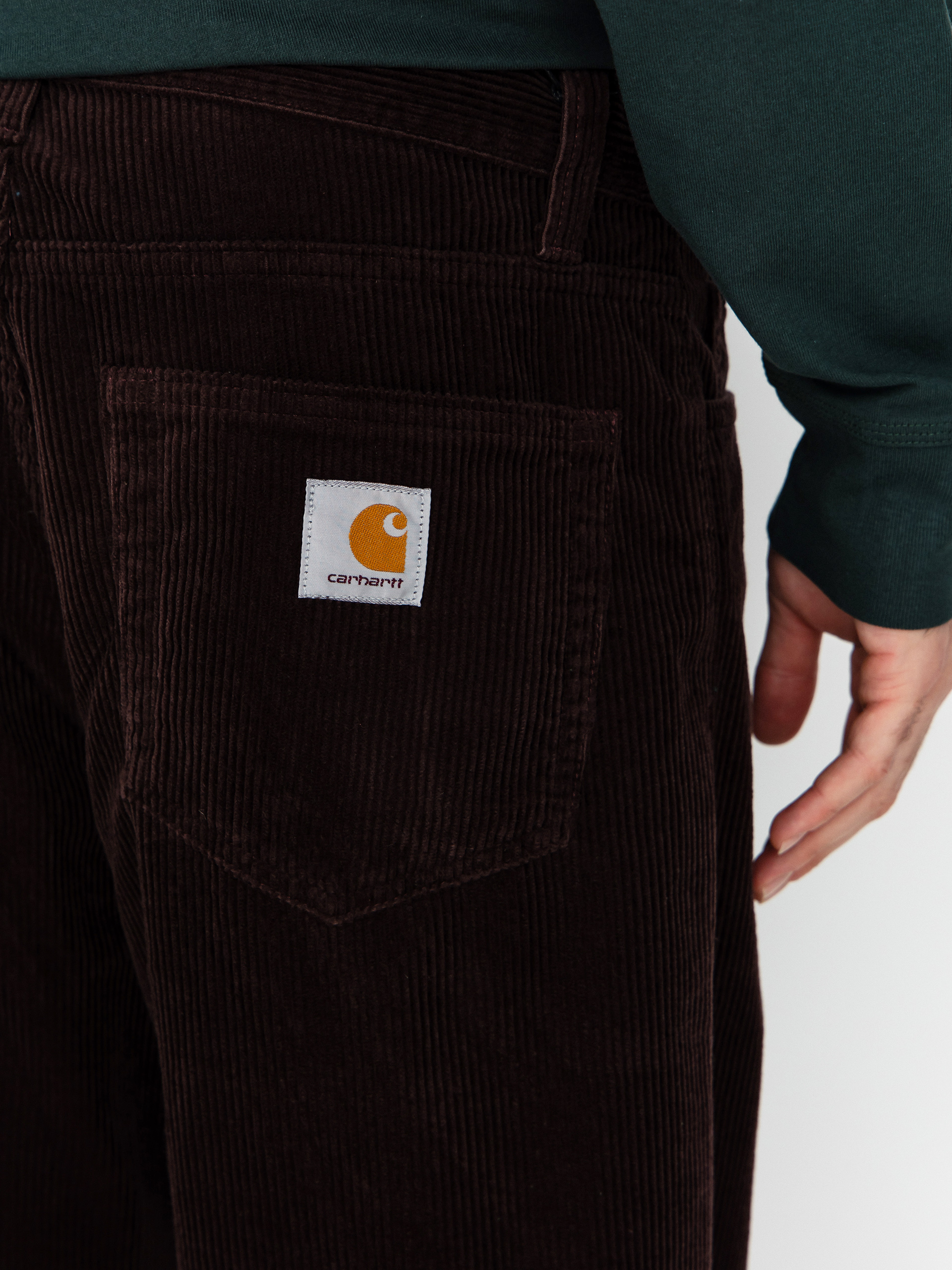 Штани Carhartt WIP Landon (palisander/rinsed)