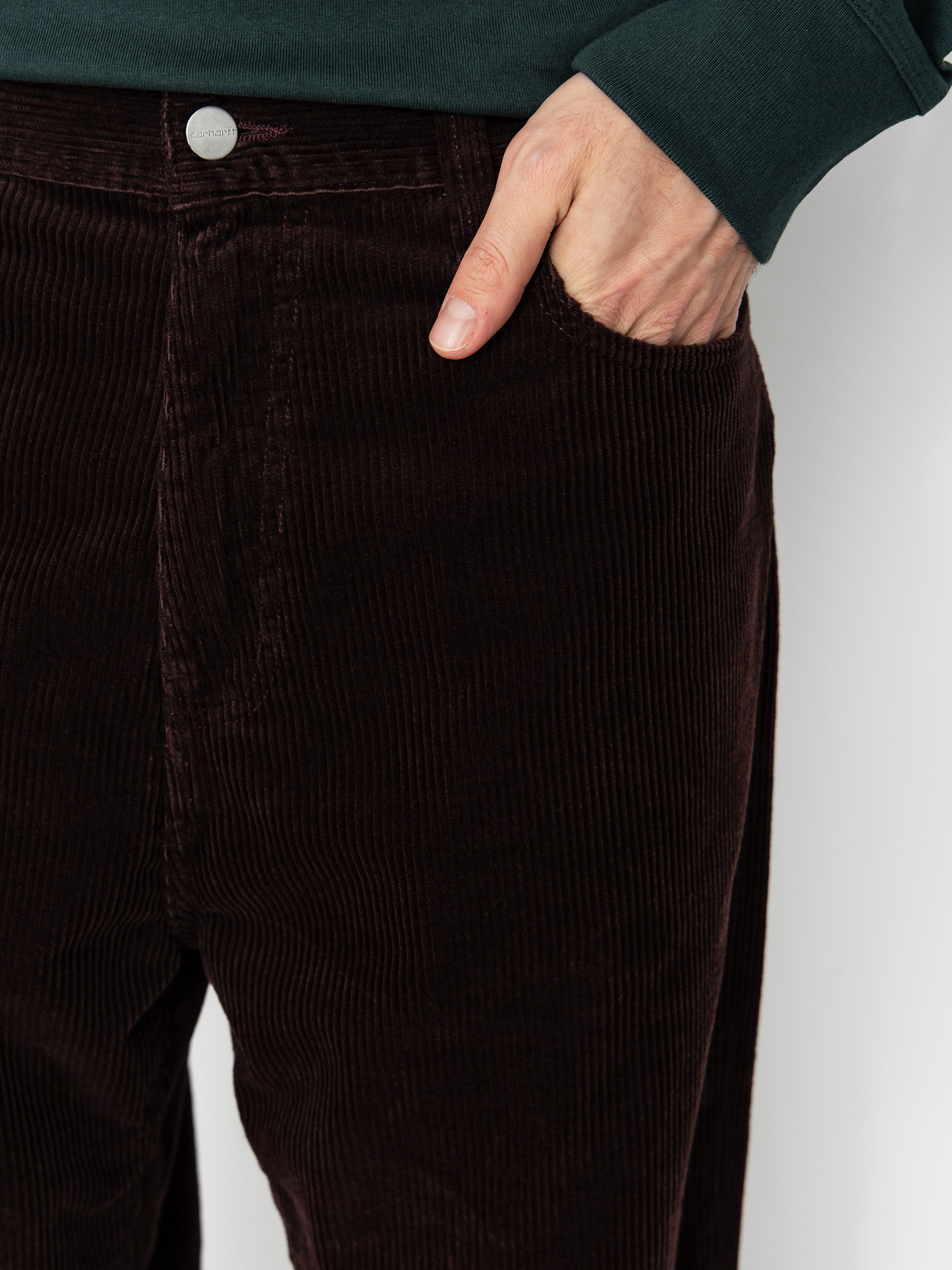 Штани Carhartt WIP Landon (palisander/rinsed)