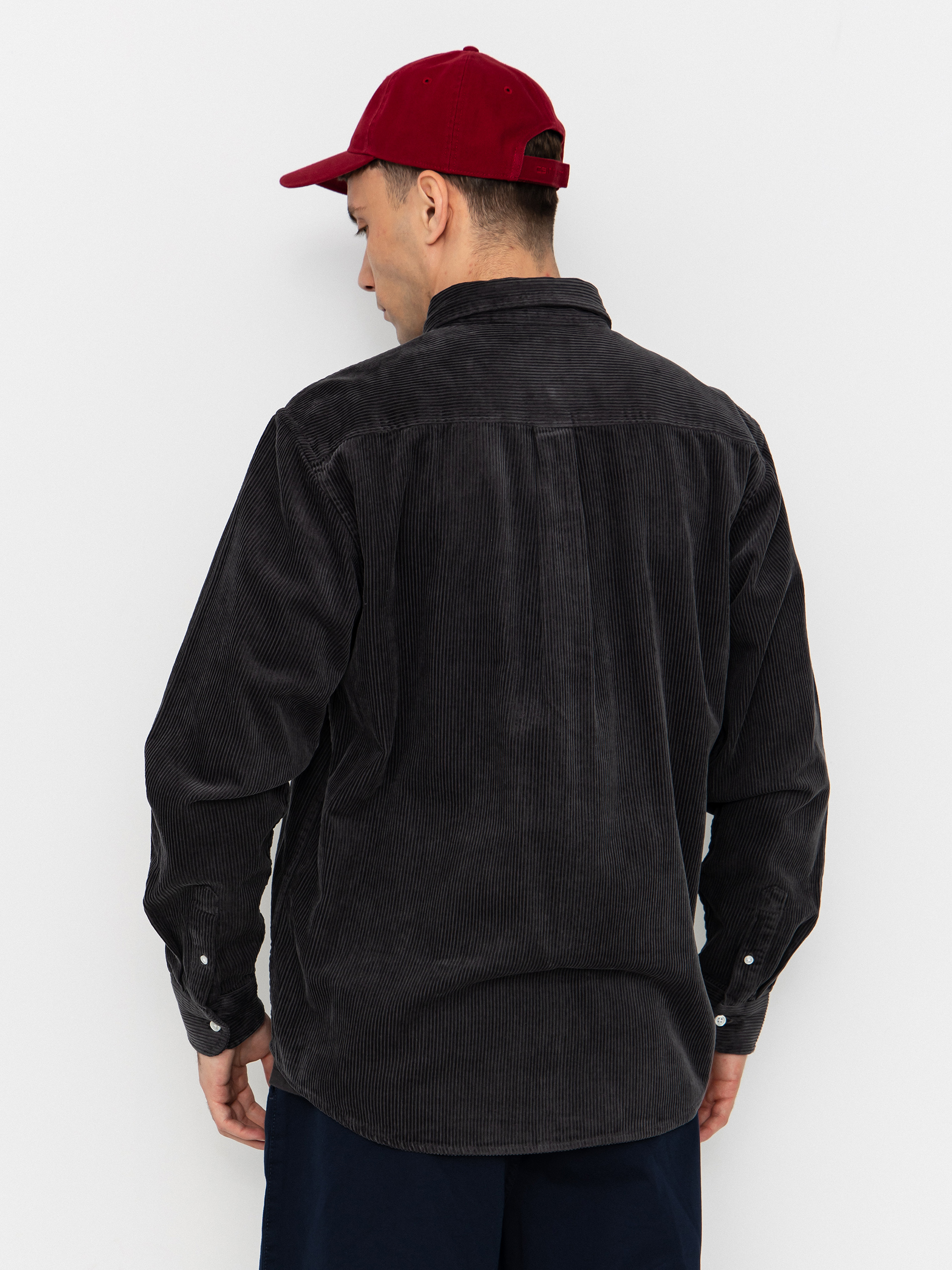 Сорочка Carhartt WIP Madison Cord (graphite/graphite)