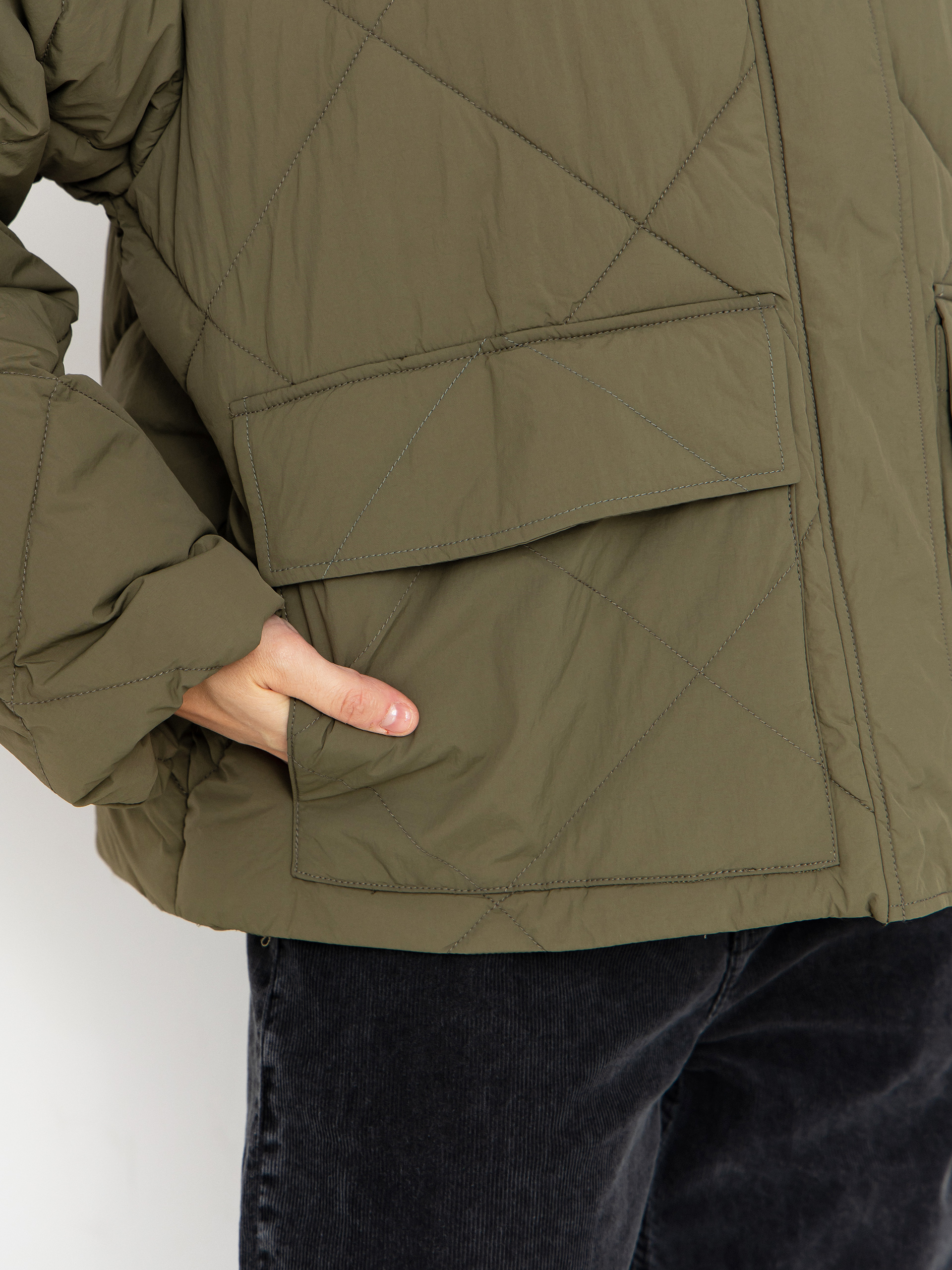 Куртка Volcom Out Of Boxy Puff Wmn (wintermoss)