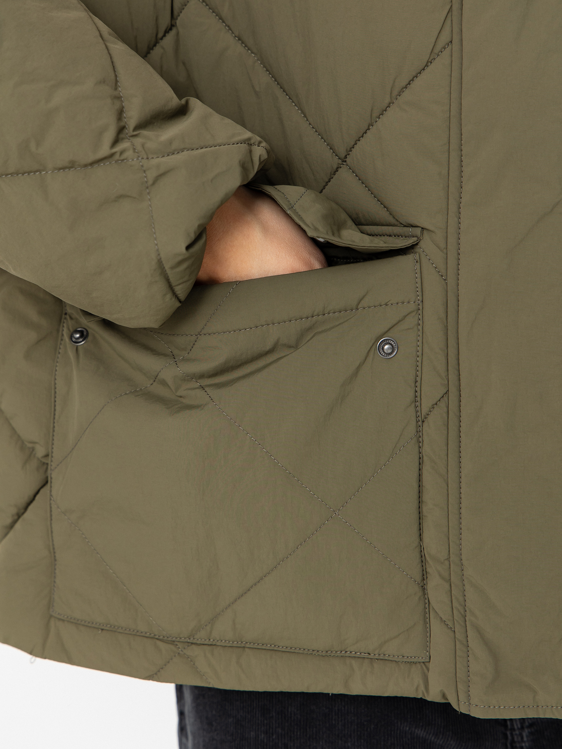 Куртка Volcom Out Of Boxy Puff Wmn (wintermoss)