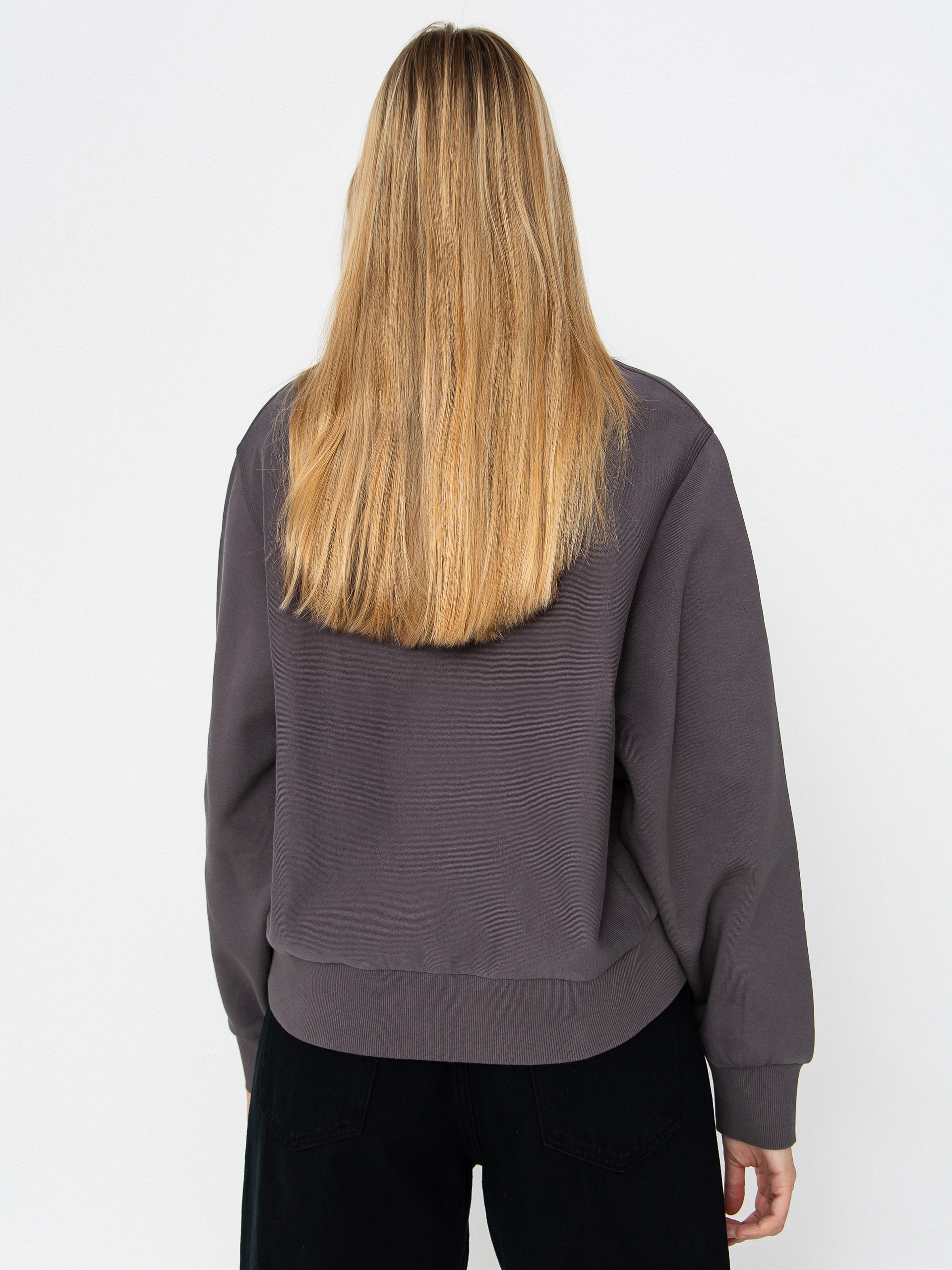 Світшот Carhartt WIP American Script Wmn (porphyry)