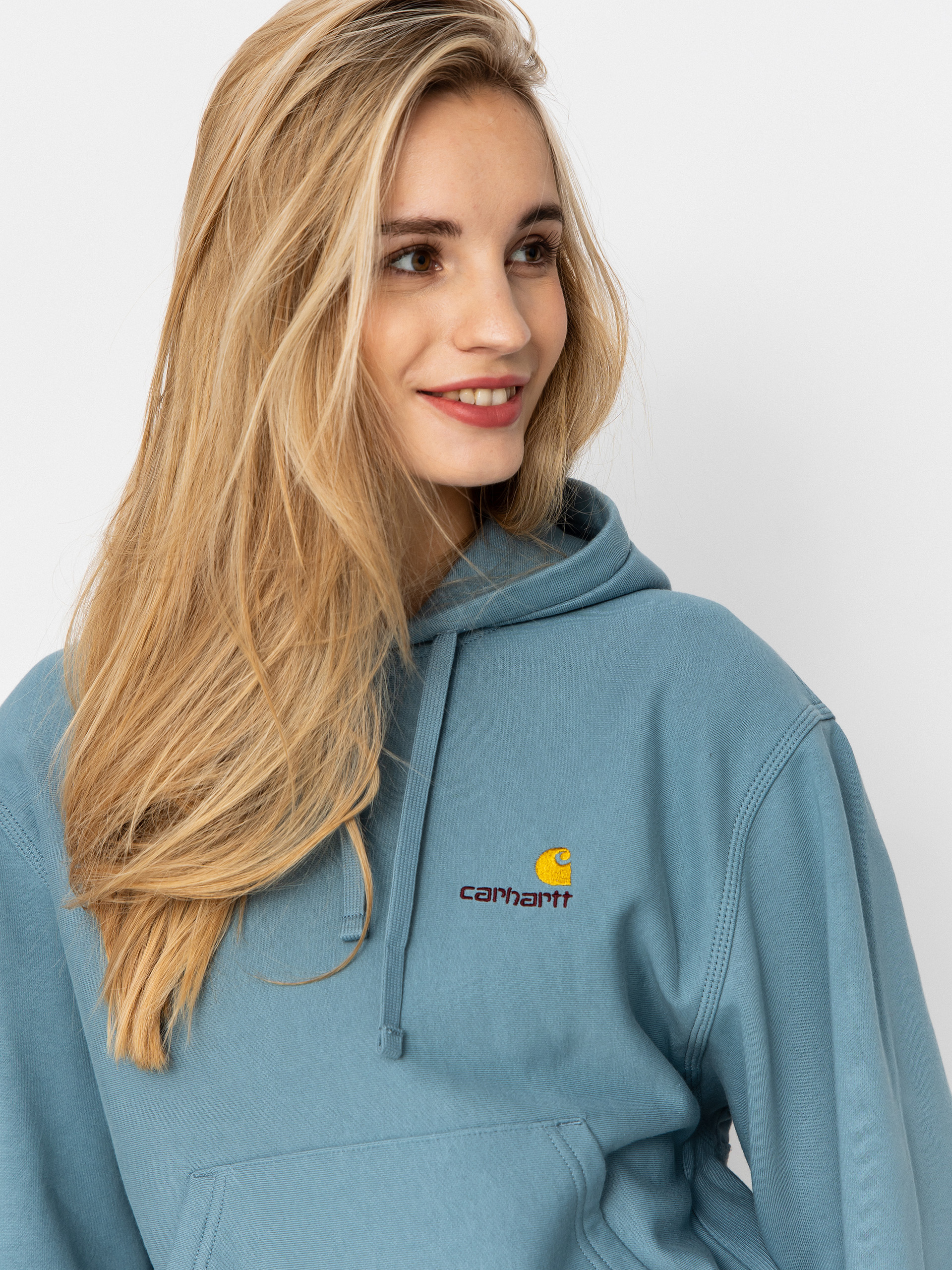 Худі Carhartt WIP American Script HD Wmn (citadel)