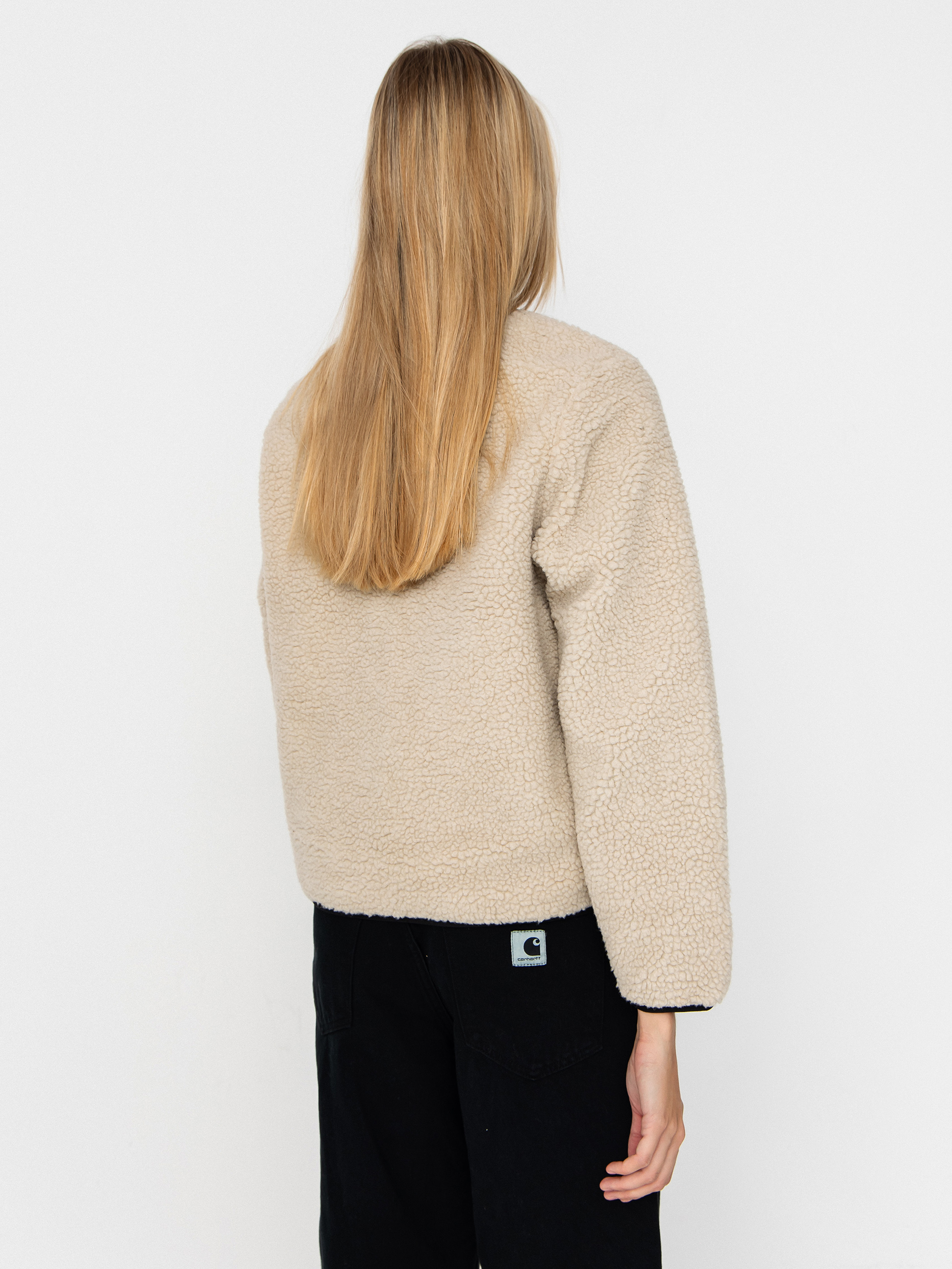 Куртка Carhartt WIP Janet Wmn (fleur de sel/black)