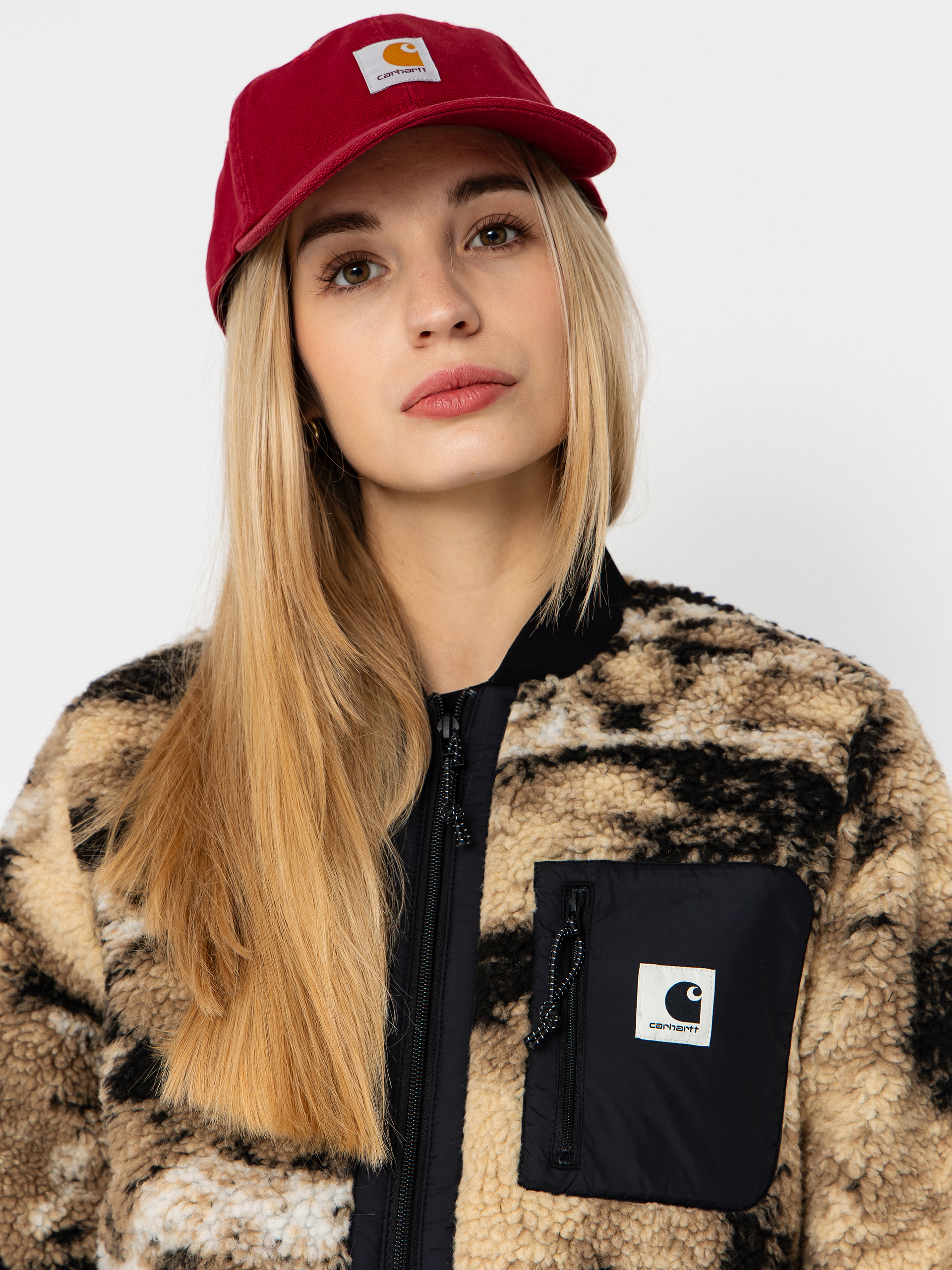 Куртка Carhartt WIP Janet Wmn (wild dog jacquard/black)