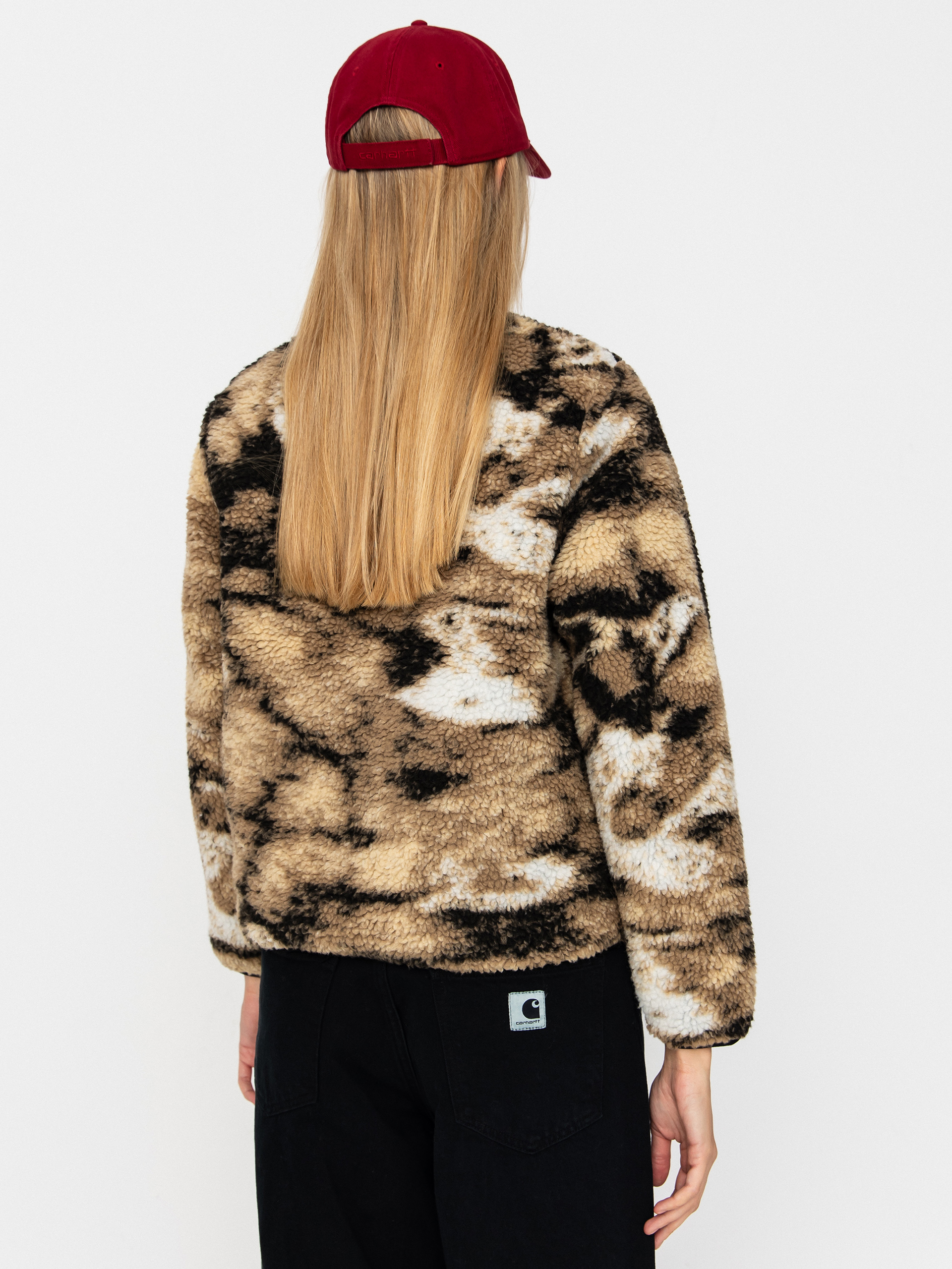 Куртка Carhartt WIP Janet Wmn (wild dog jacquard/black)