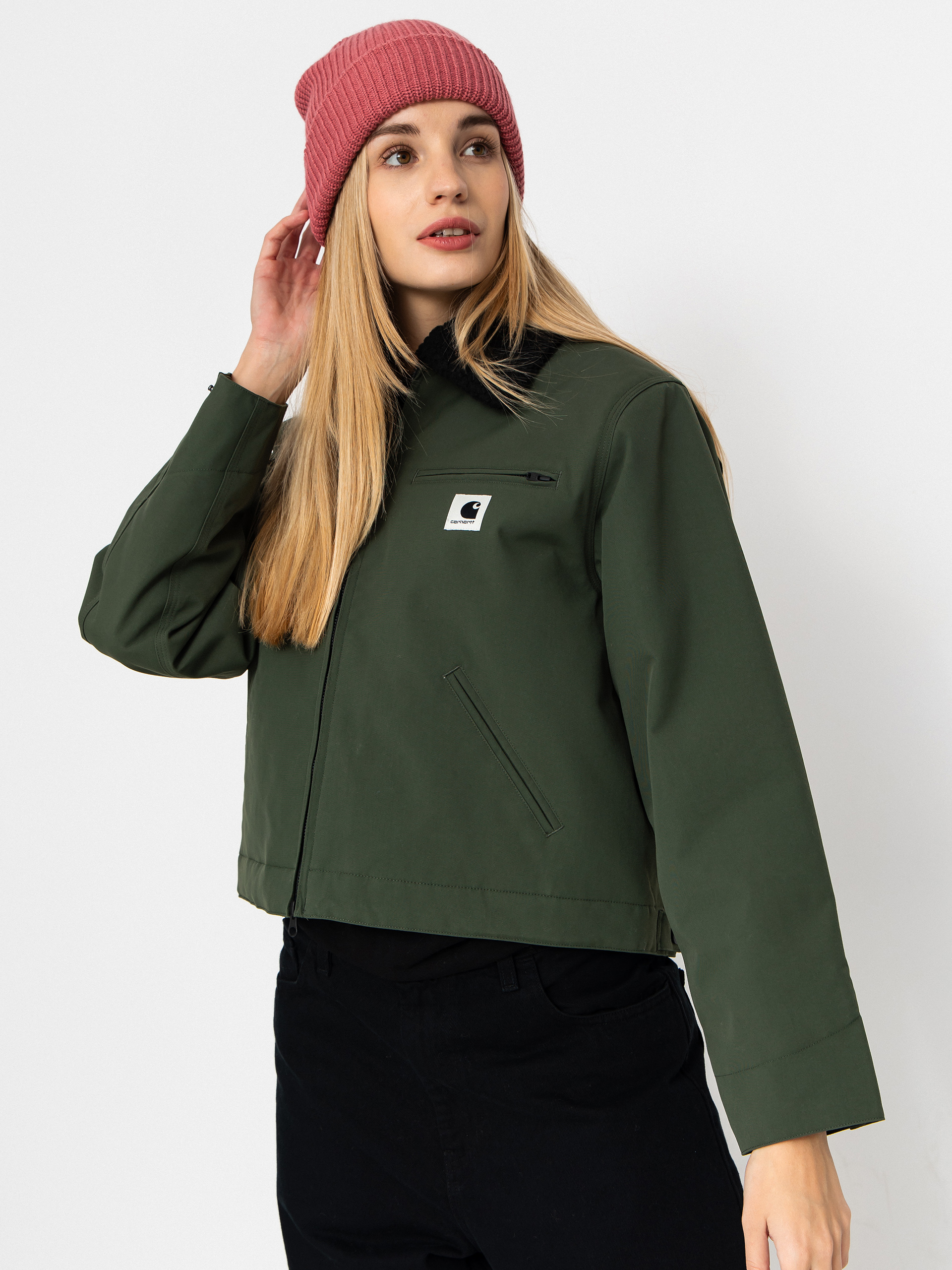 Куртка Carhartt WIP Newkirk Wmn (opuntia/wild dog print)