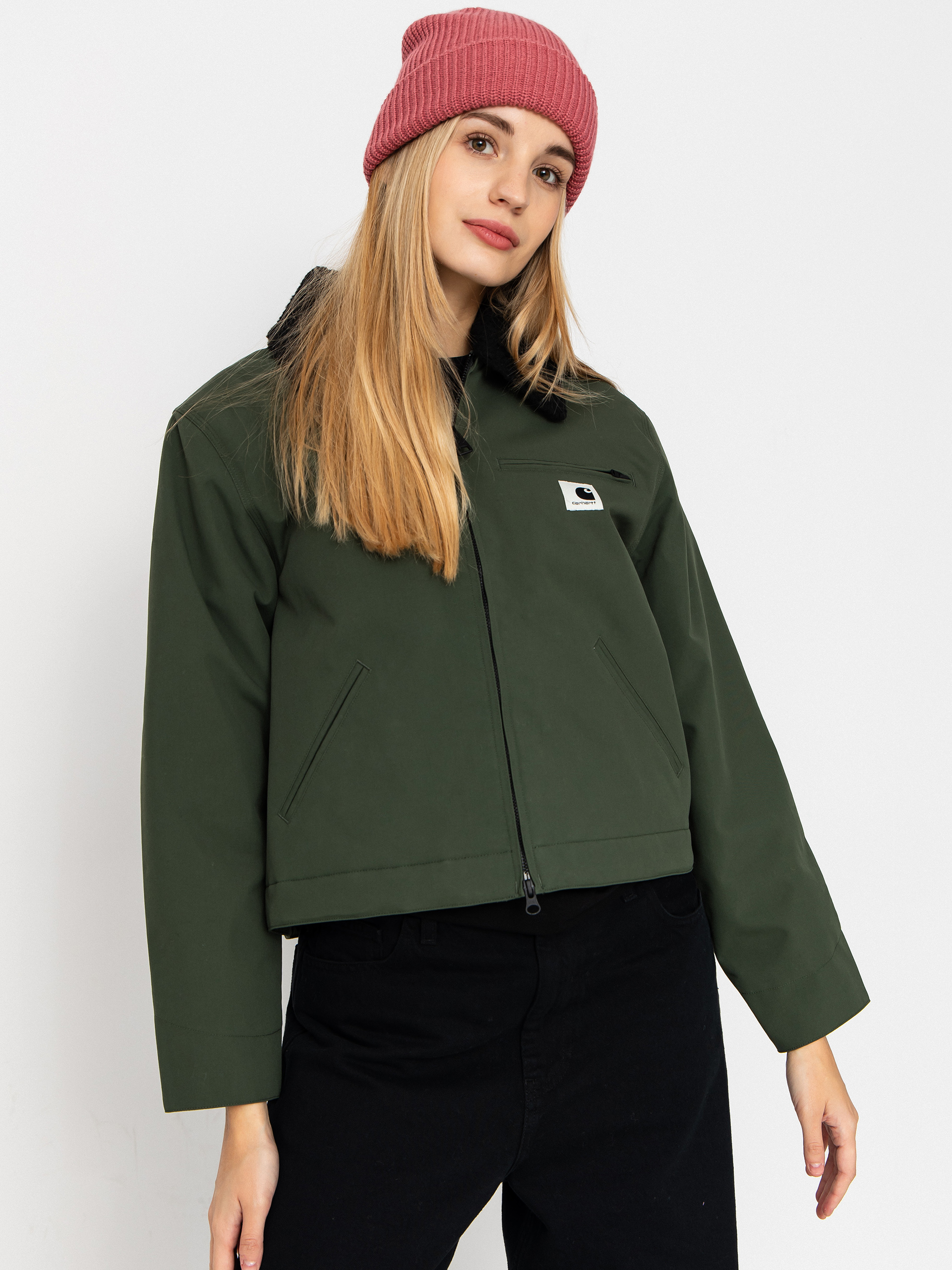 Куртка Carhartt WIP Newkirk Wmn (opuntia/wild dog print)