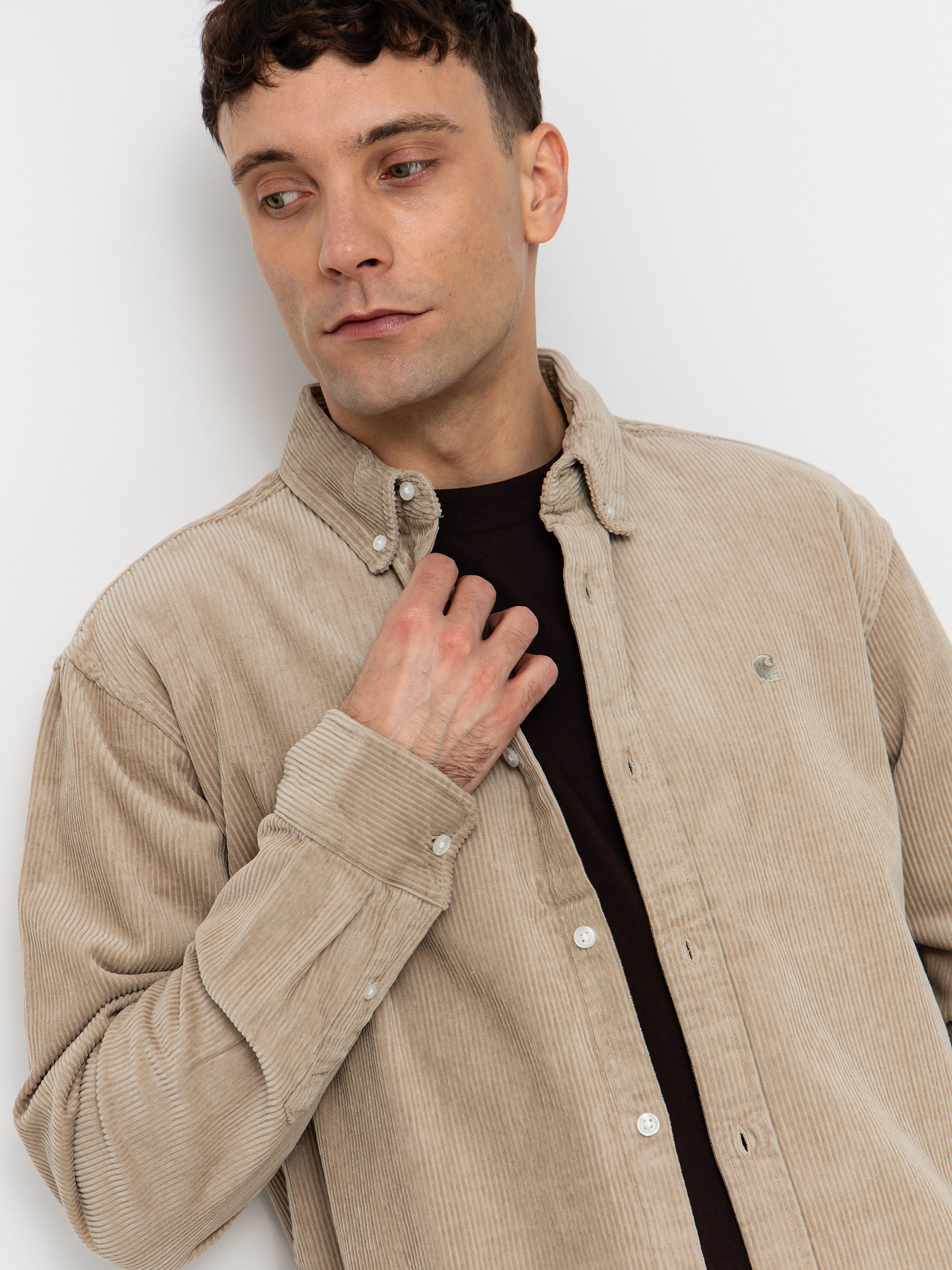 Сорочка Carhartt WIP Madison Cord (wall/wall)