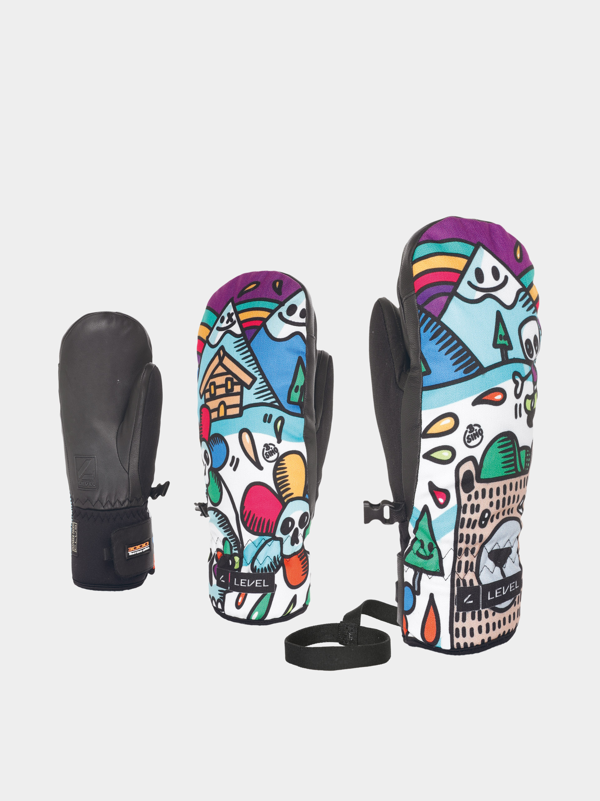 Рукавиці Level Vertigo Teen Mitt JR (logos)