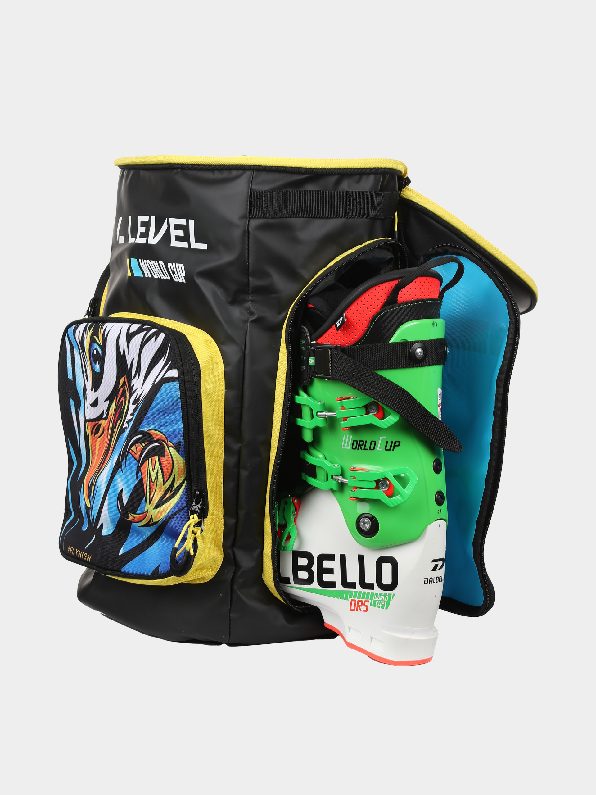 Рюкзак Level Ski Team 40Lt (yellow blue)