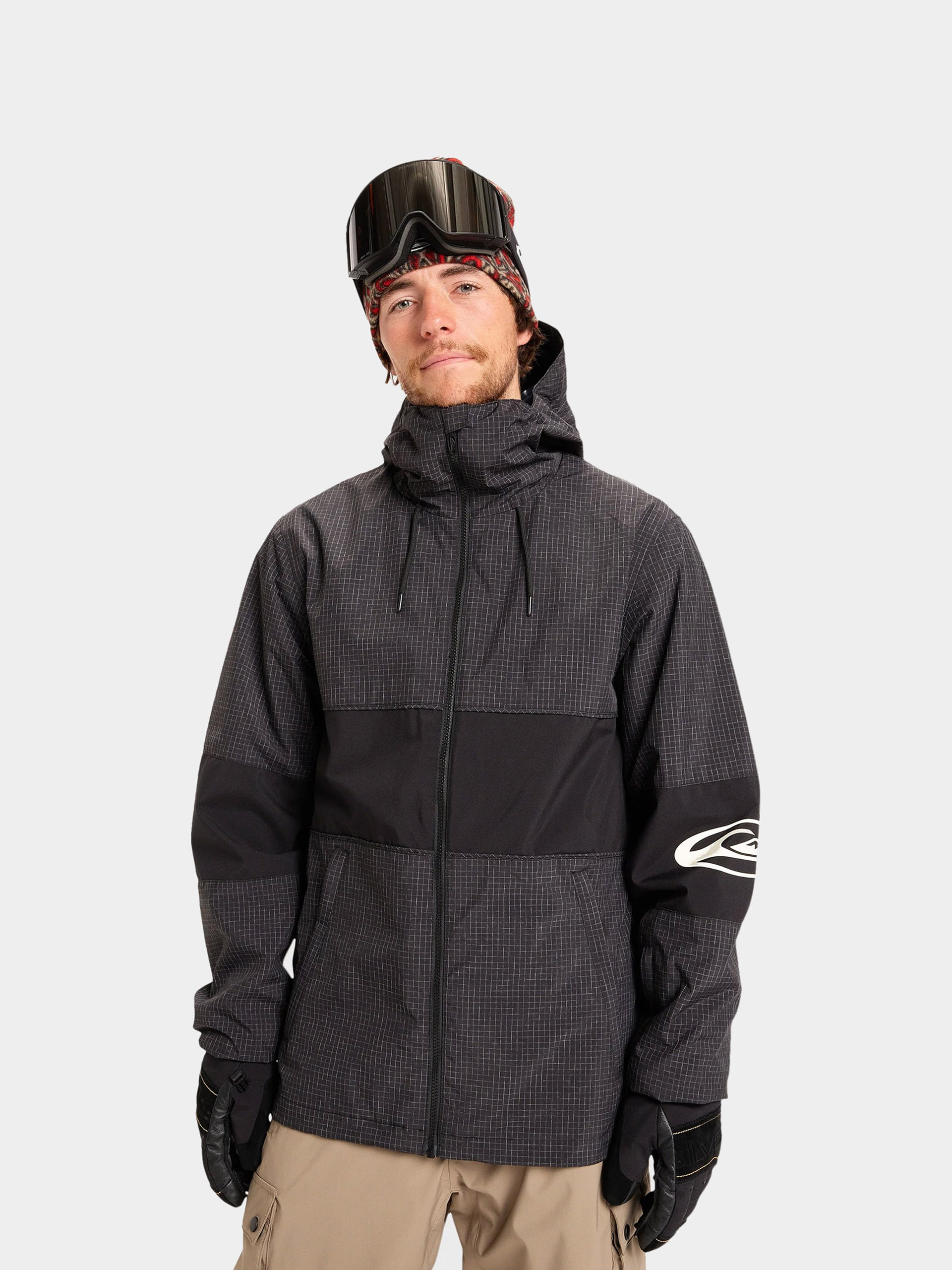 Чоловіча Сноубордична куртка Quiksilver High In The Hood (black)
