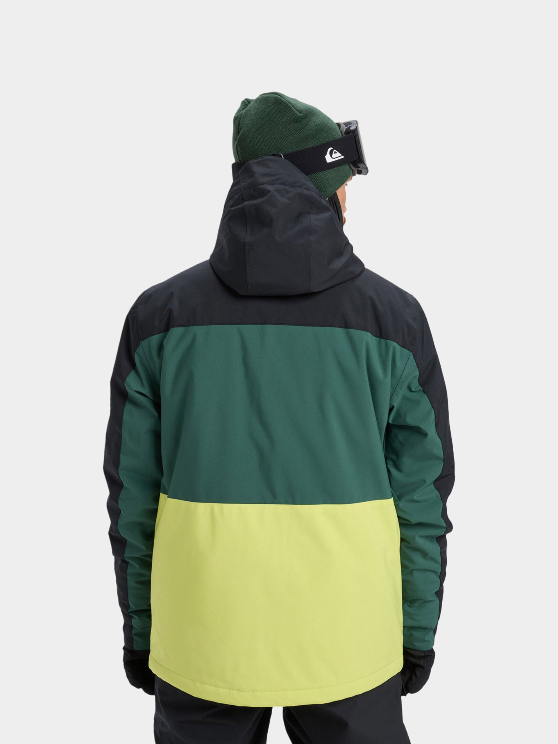 Чоловіча Сноубордична куртка Quiksilver Sycamore Block 20K (black)