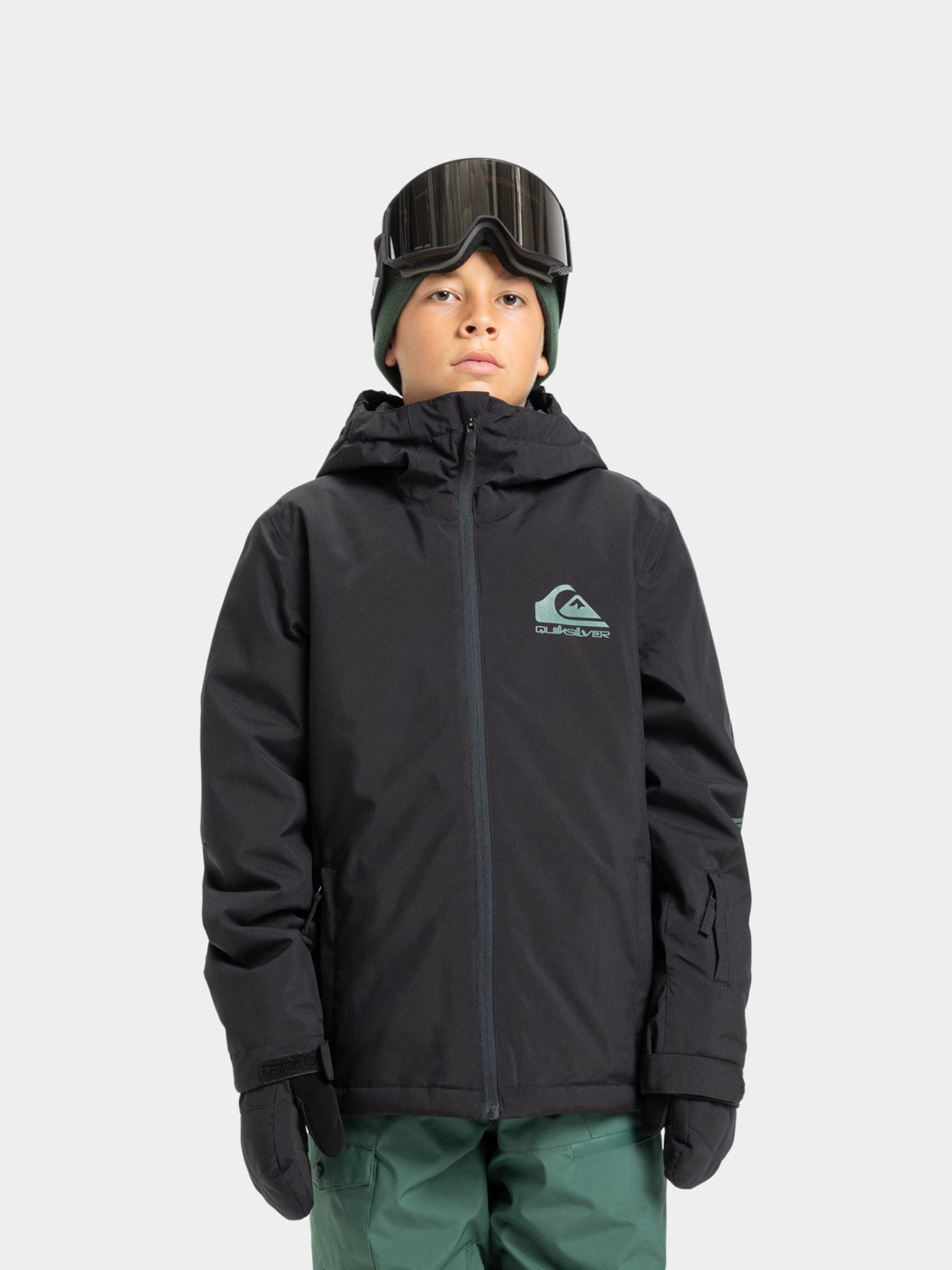 Сноубордична куртка Quiksilver Forever Stretch Gore Tex - зелений
