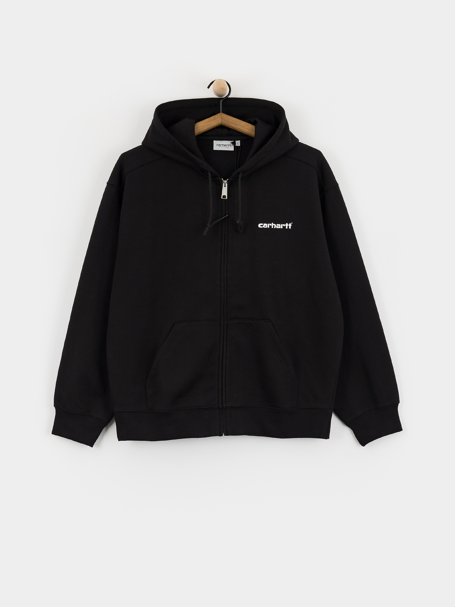 Худі Carhartt WIP Archive Lines ZHD - чорний (black)