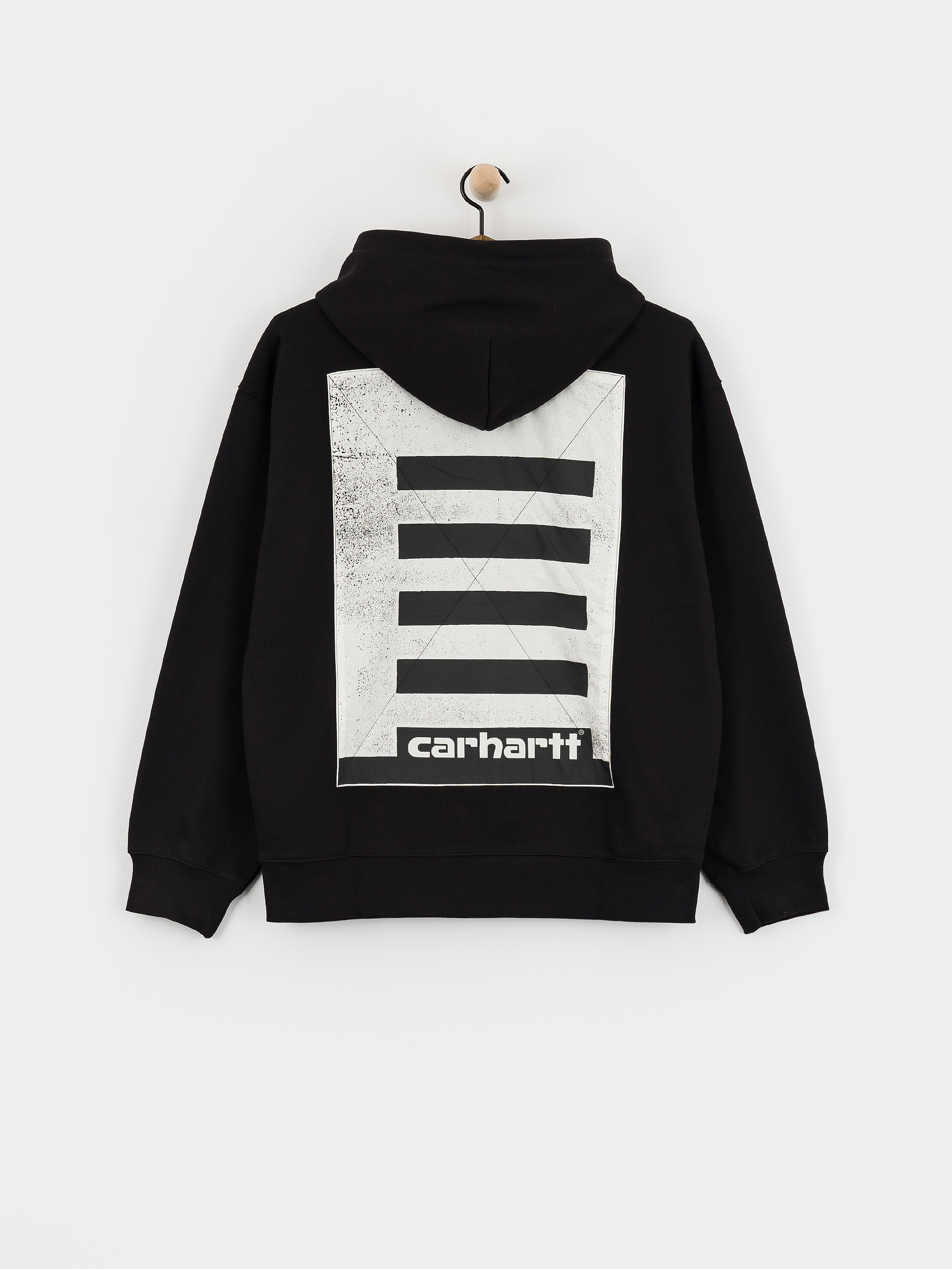Худі Carhartt WIP Archive Lines ZHD - чорний (black)
