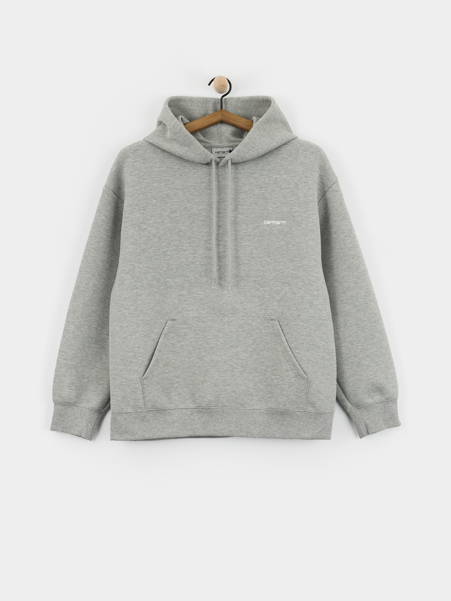 Худі Carhartt WIP Alda HD (grey heather/white)