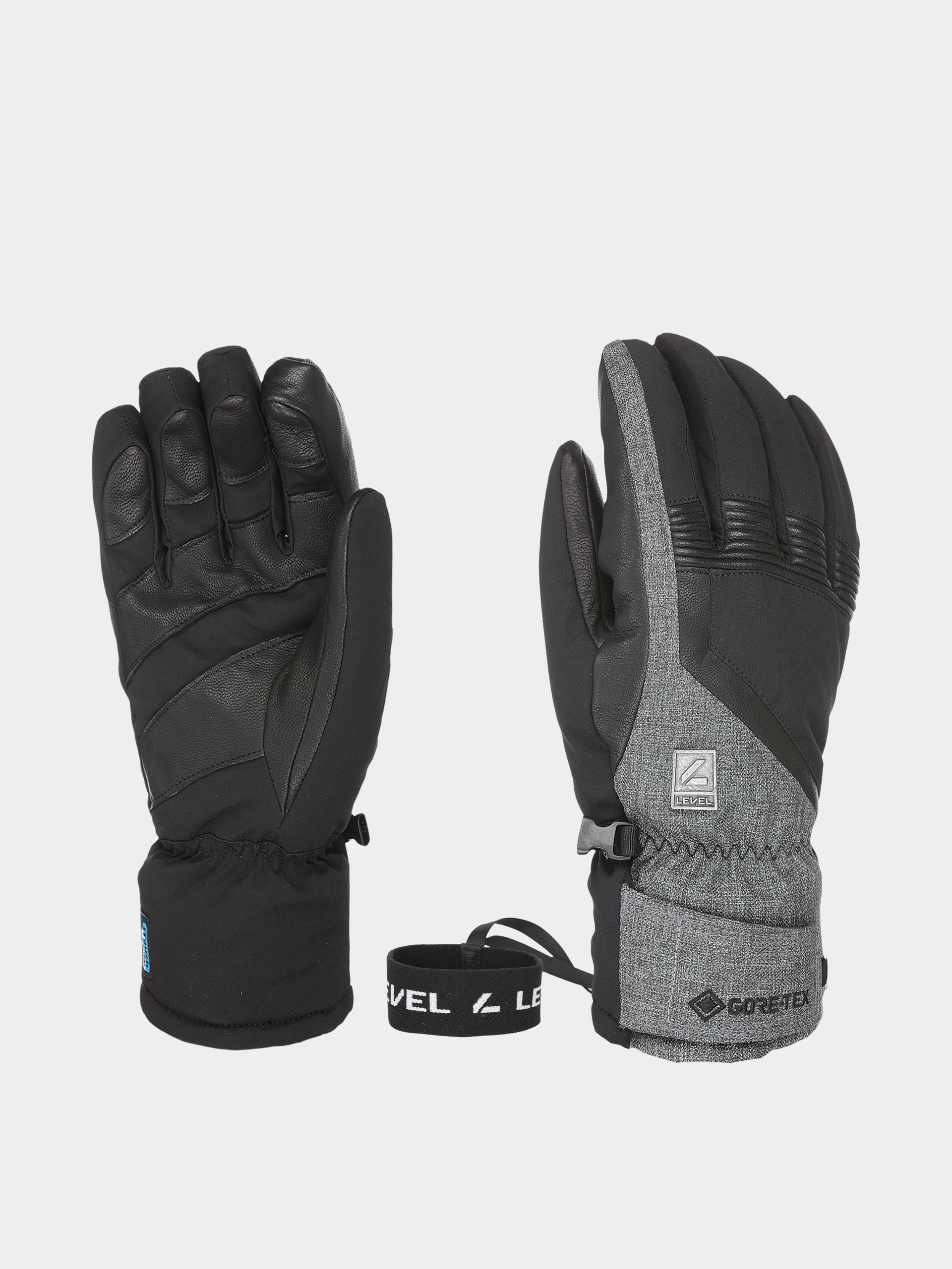 Рукавиці Level I Super Radiator Gore Tex (black grey)