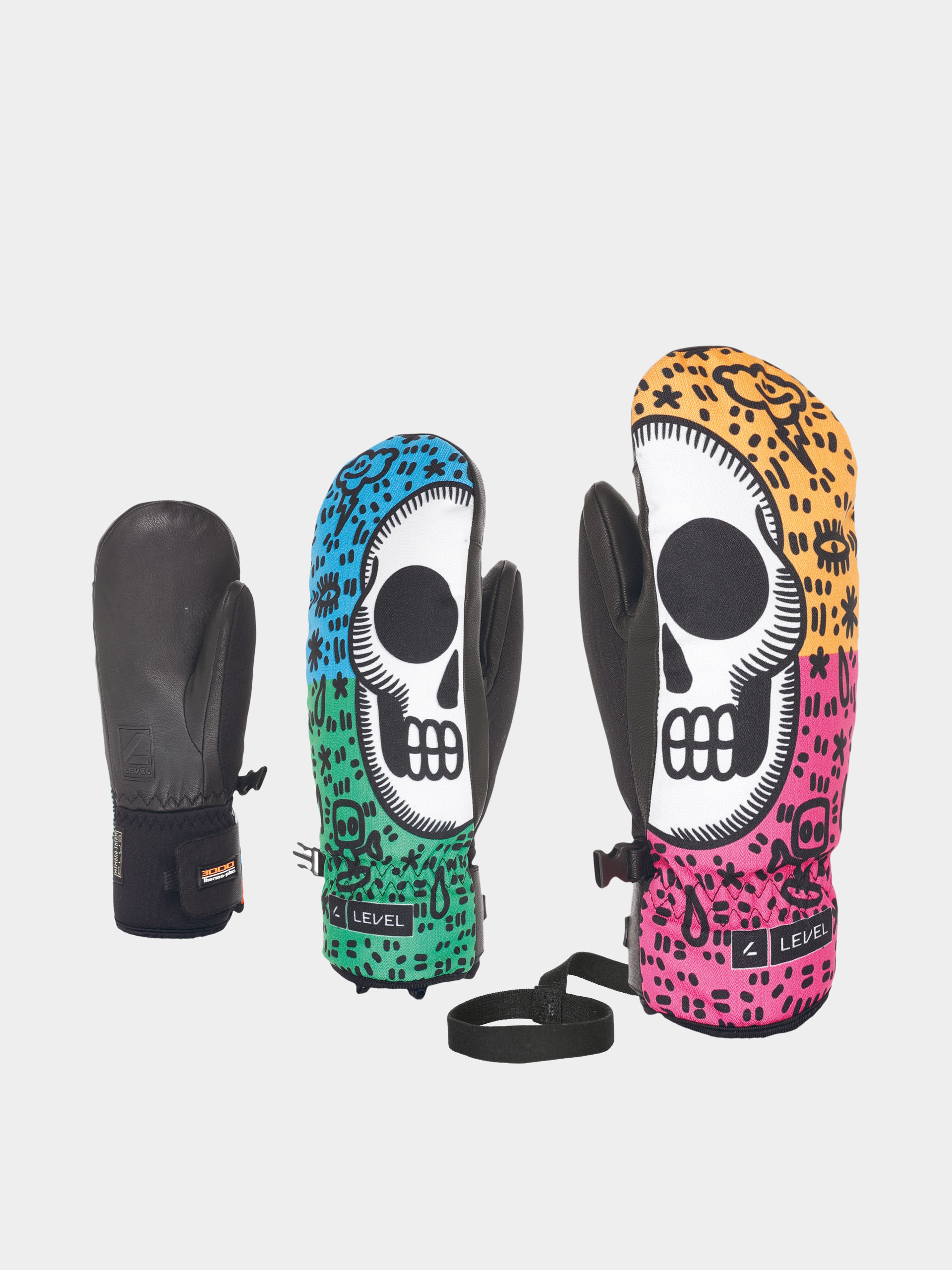 Рукавиці Level Vertigo Teen Mitt JR (monster)