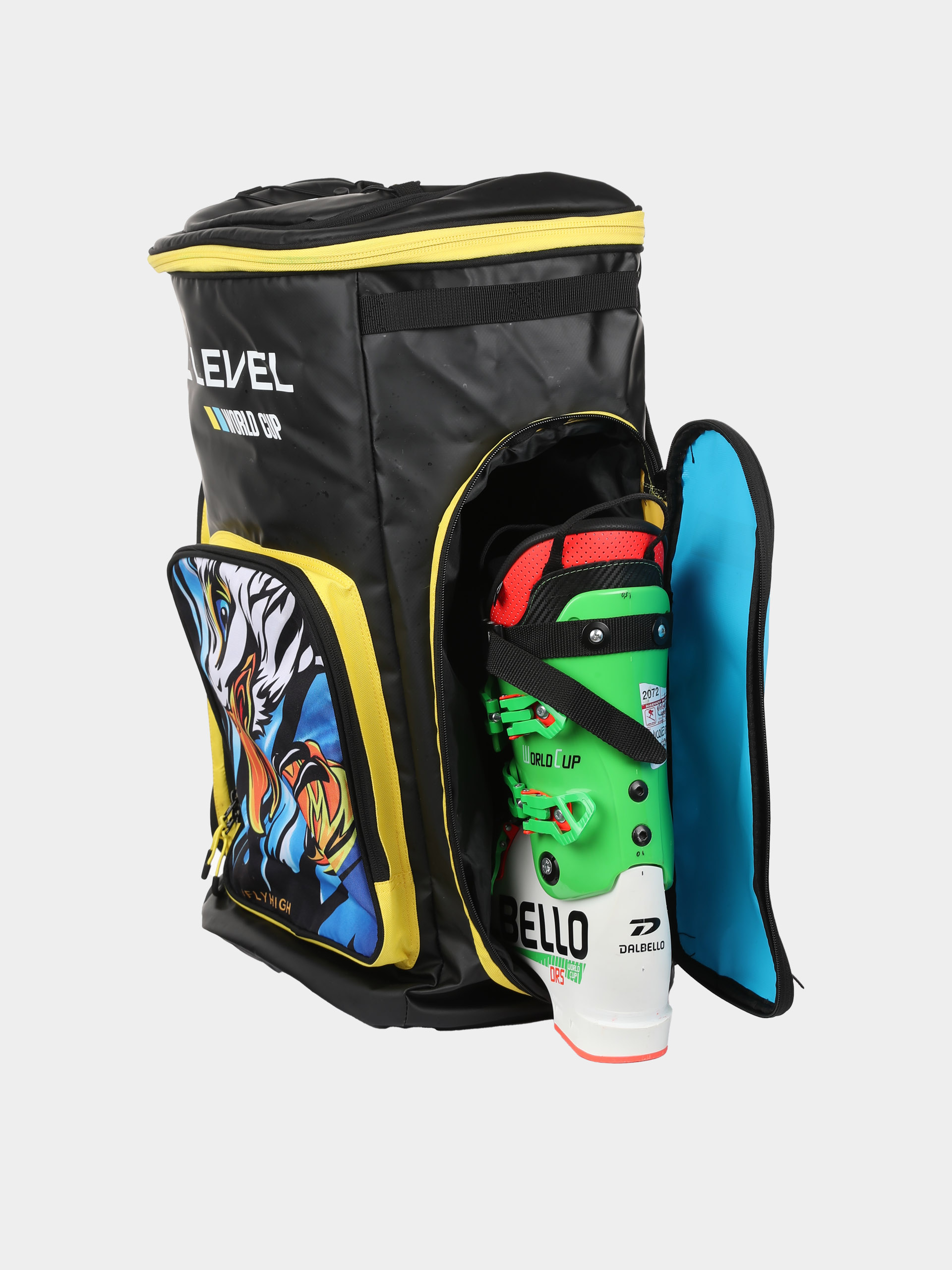 Рюкзак Level Ski Team Pro 60Lt (yellow blue)