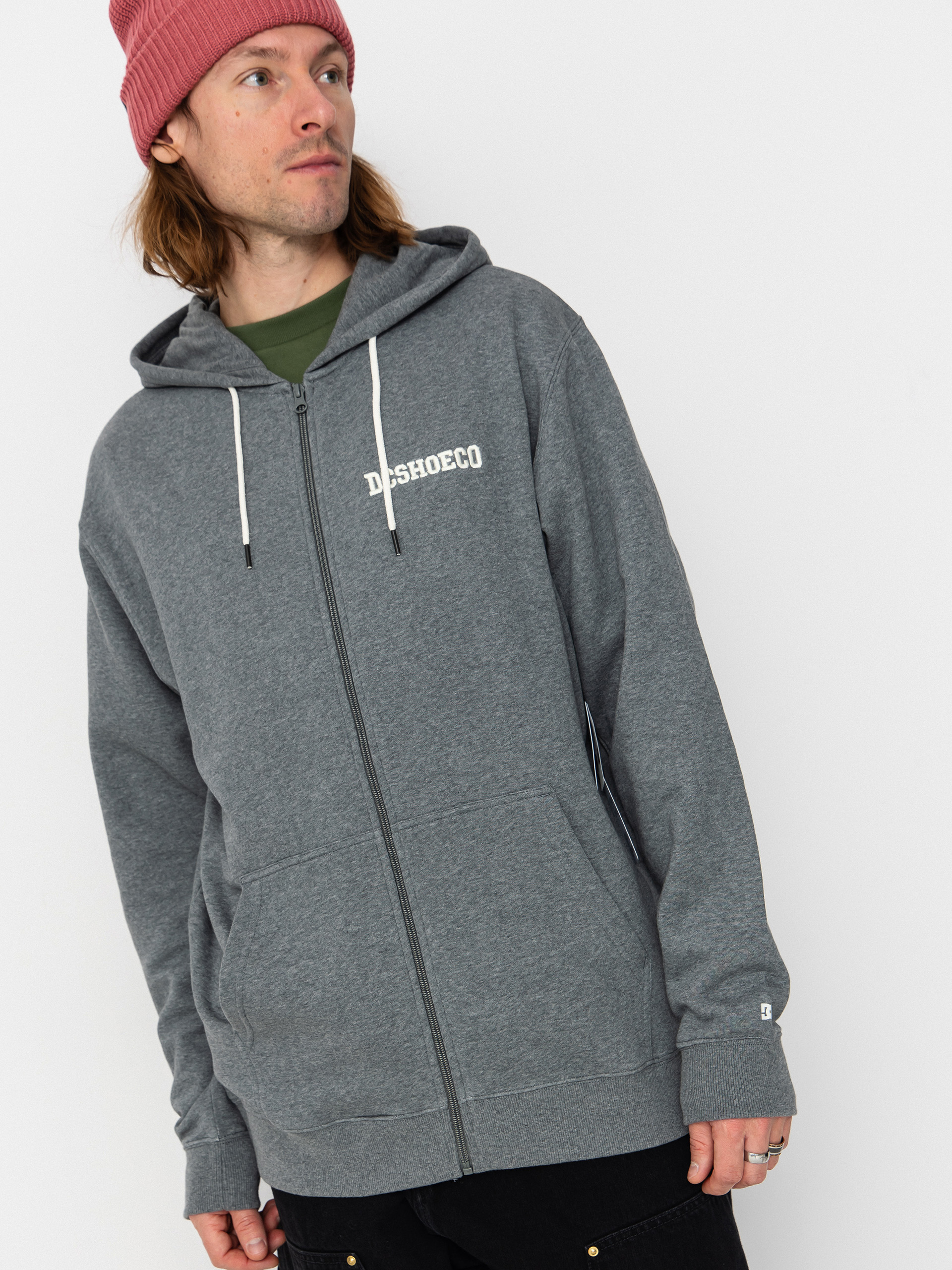 Худі DC Baseline ZHD (dark grey heather)