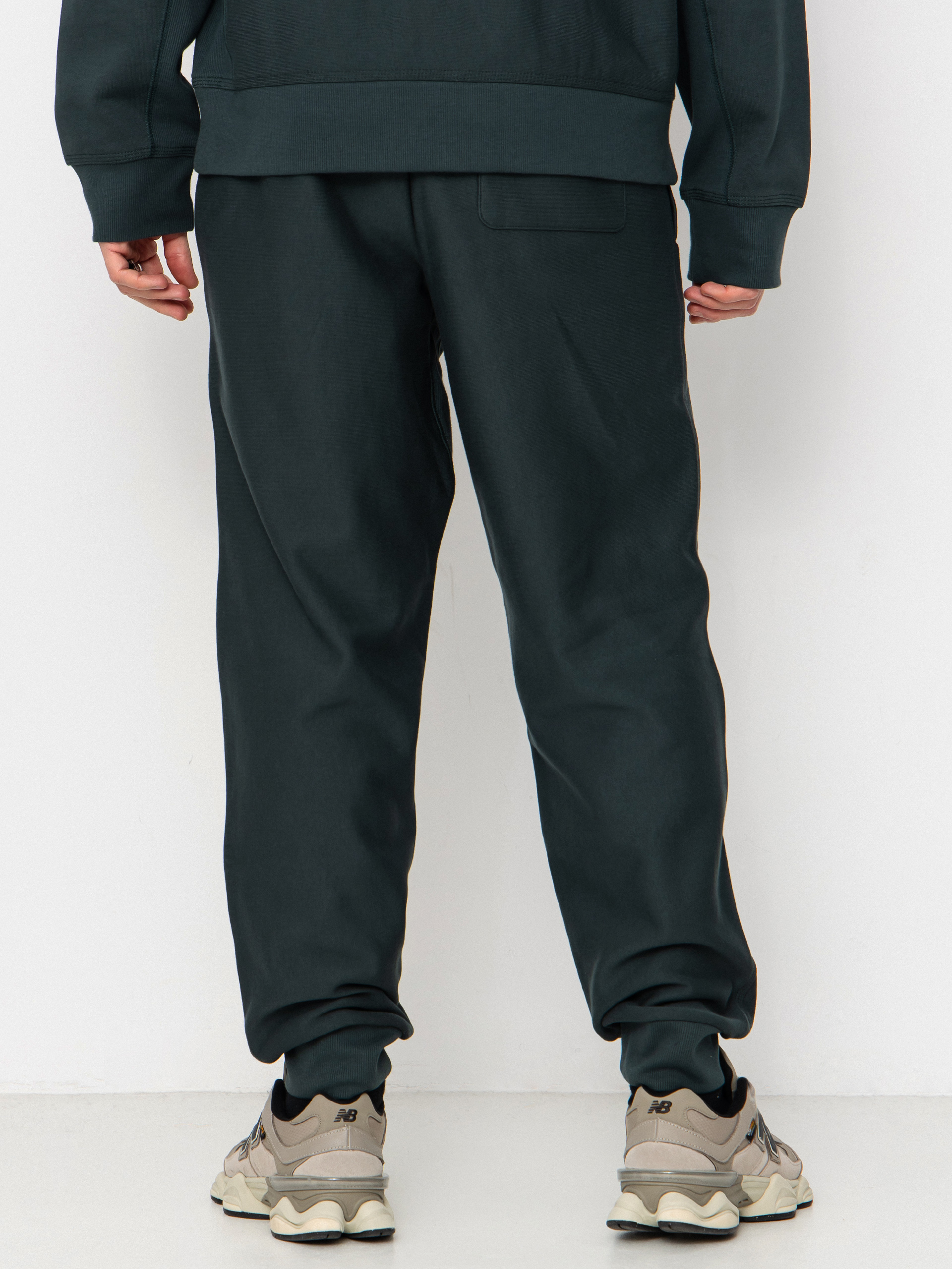 Штани Carhartt WIP American Script Jogging (kale green)