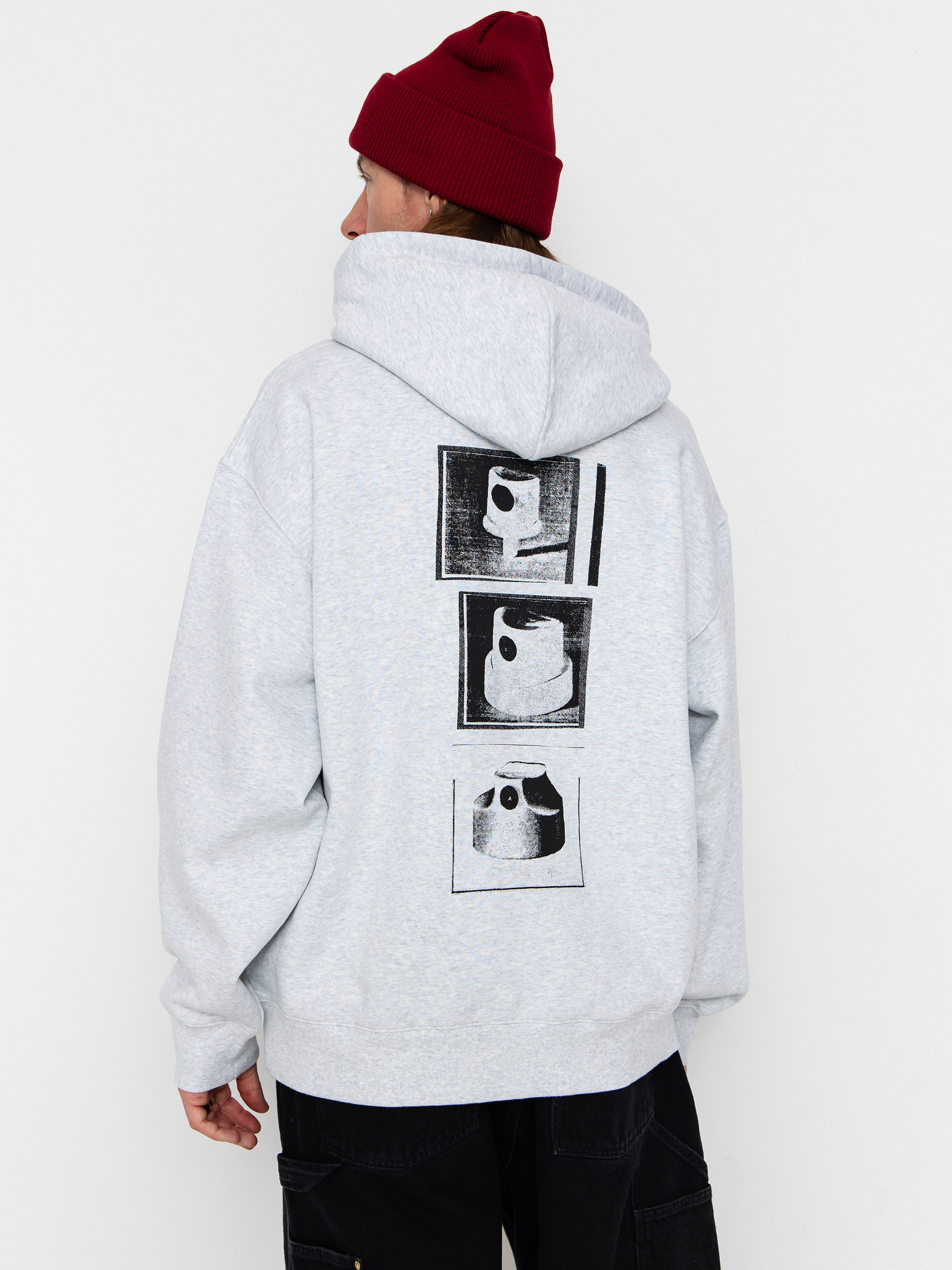 Худі Carhartt WIP Caps HD (ash heather)