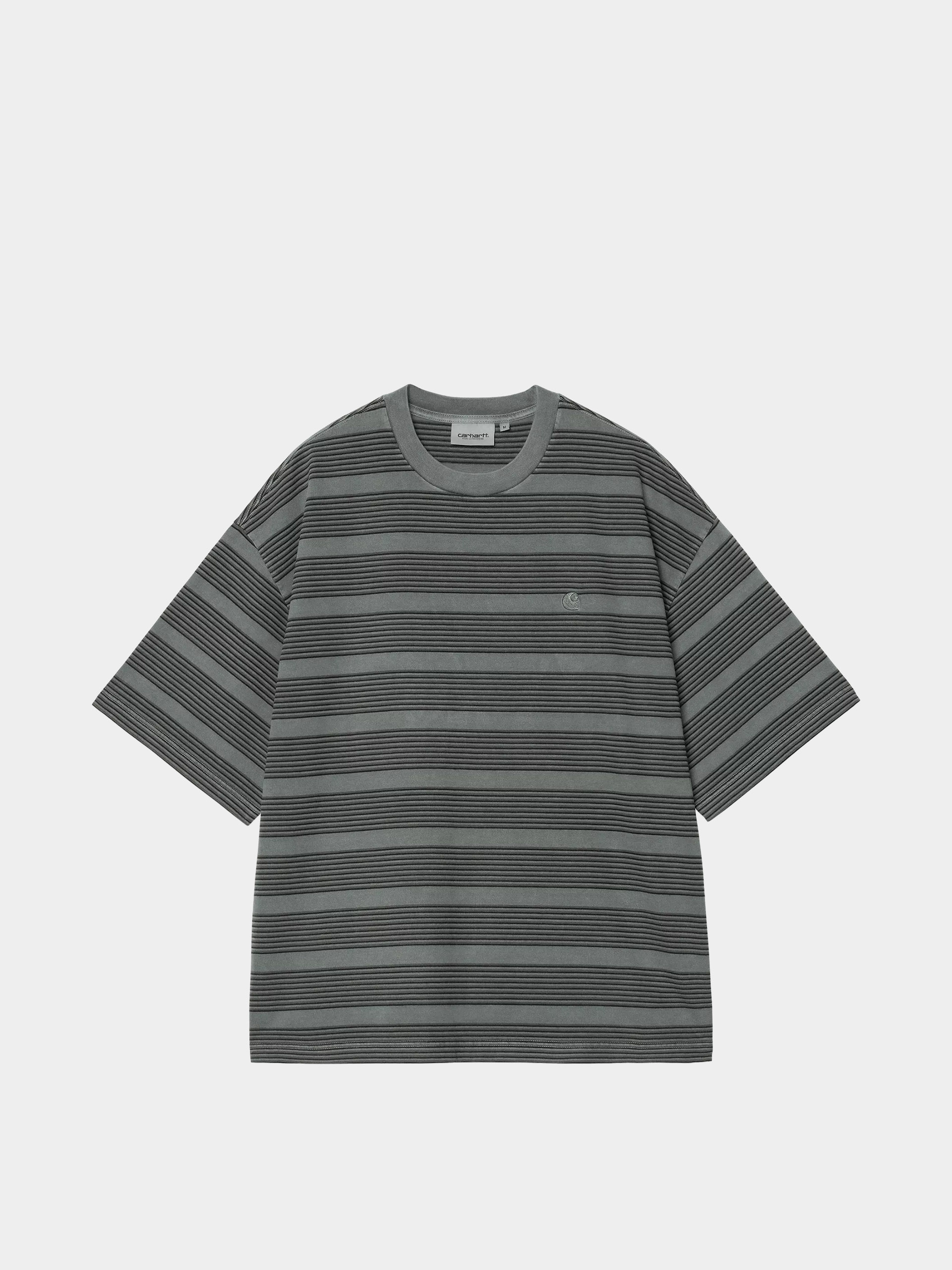 Футболка Carhartt WIP Hanson (hanson stripe/kale green)