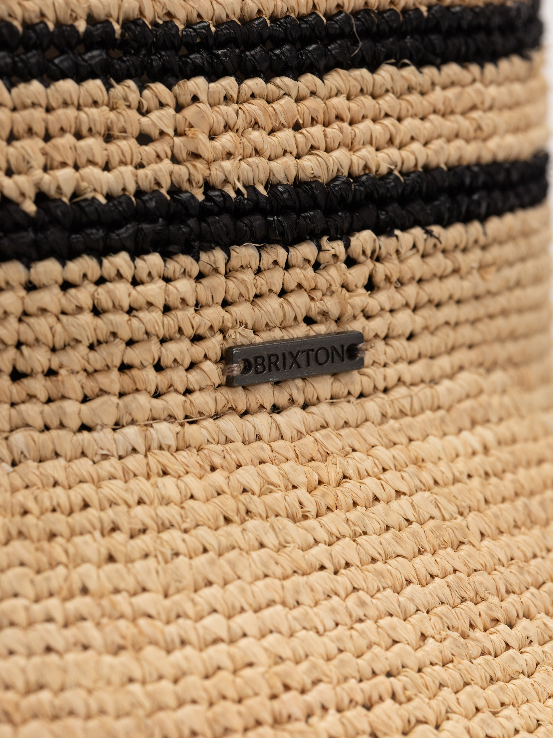 Капелюх Brixton Ellee Straw Bucket Hat Wmn (tan/black)