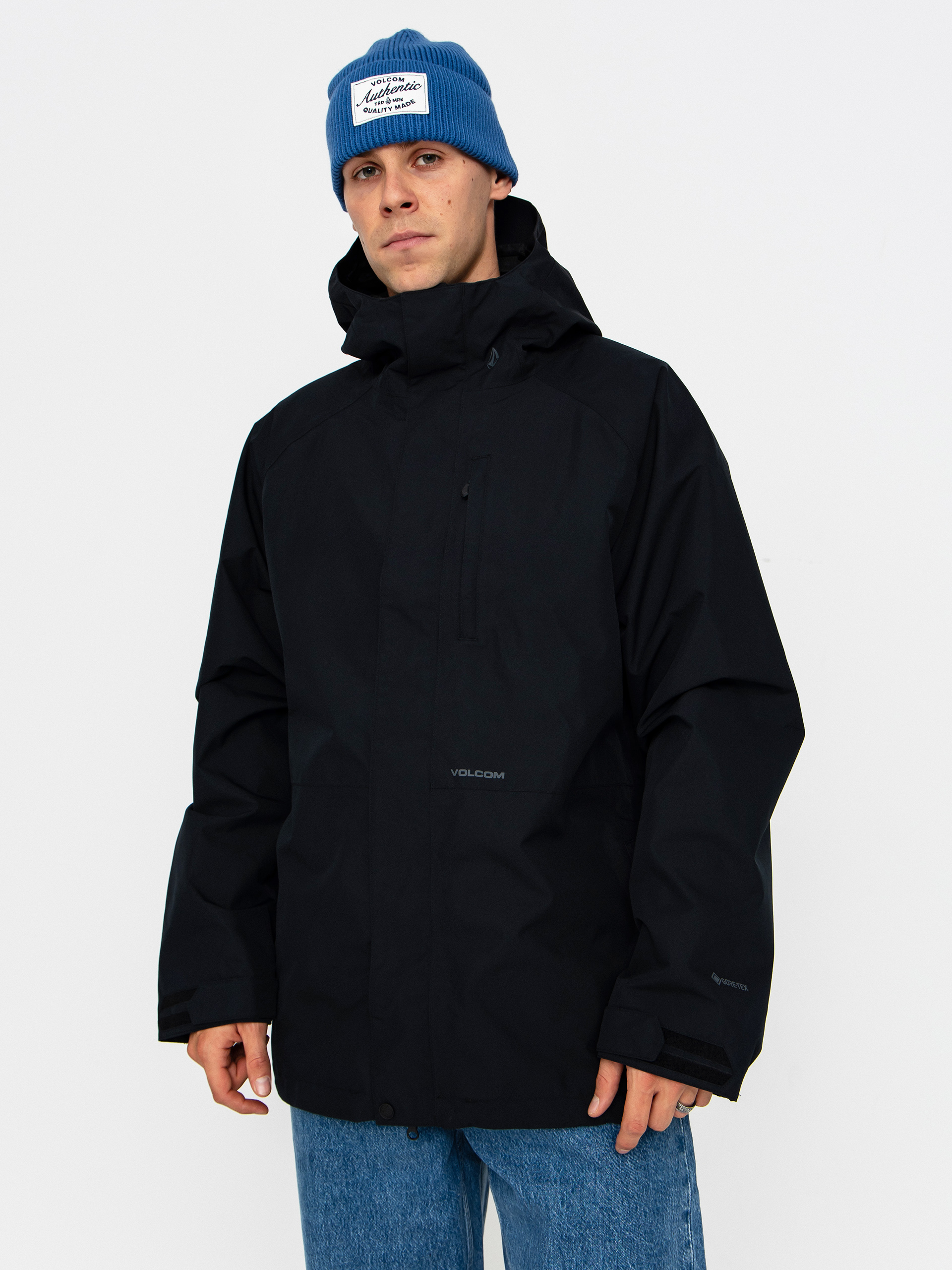 Чоловіча Сноубордична куртка Volcom Dua Gore Tex (black)