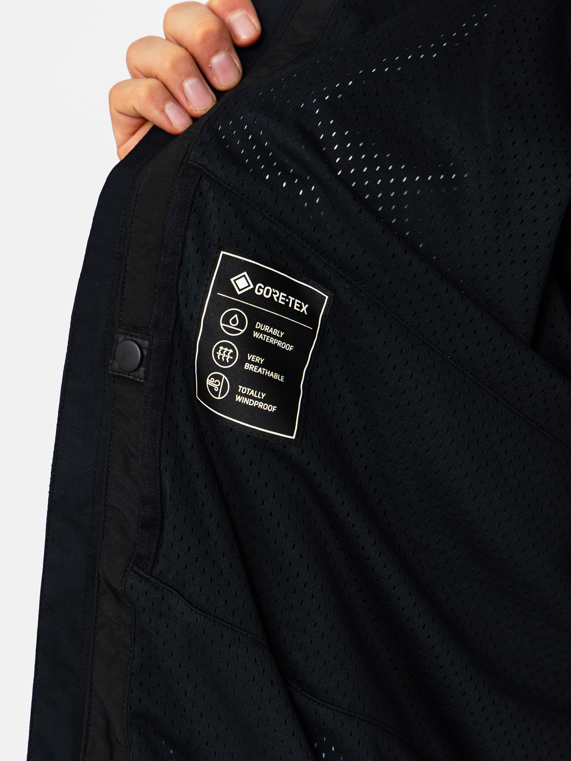 Чоловіча Сноубордична куртка Volcom Dua Gore Tex (black)