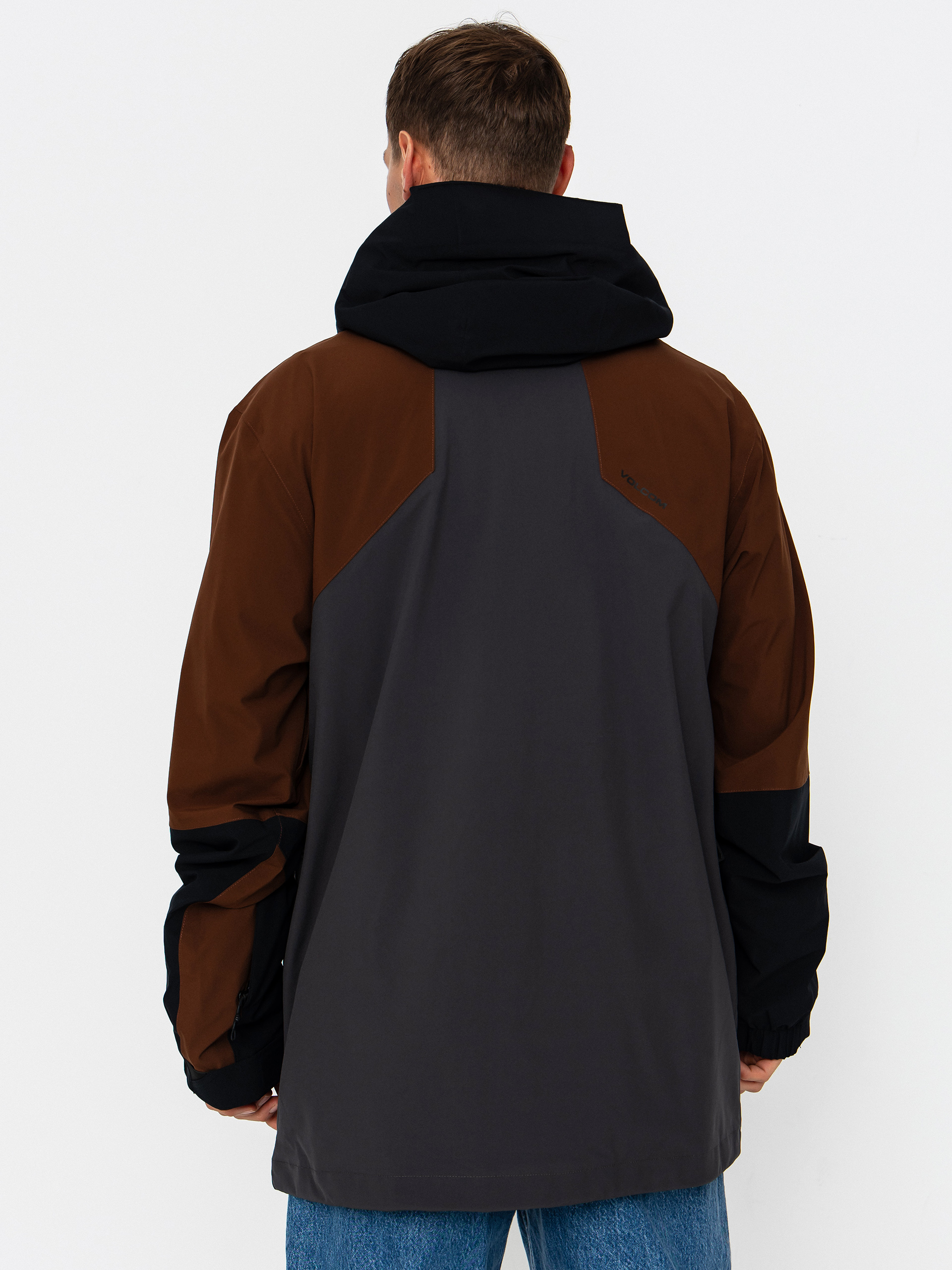 Чоловіча Сноубордична куртка Volcom Rnge Stretch 30K (brown)