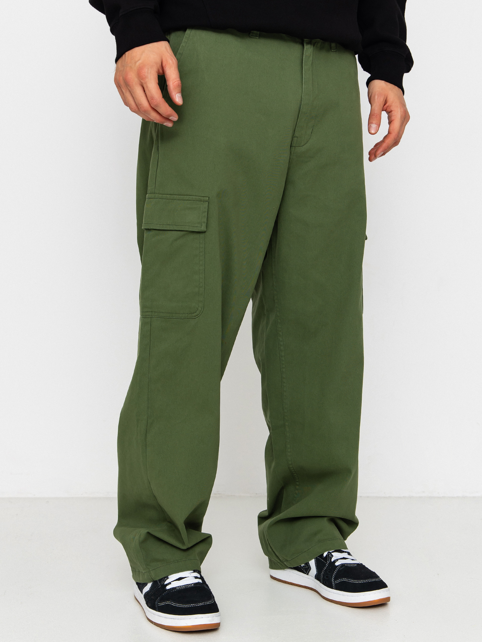 Штани DC Worker Baggy Chino Cargo (bronze green)