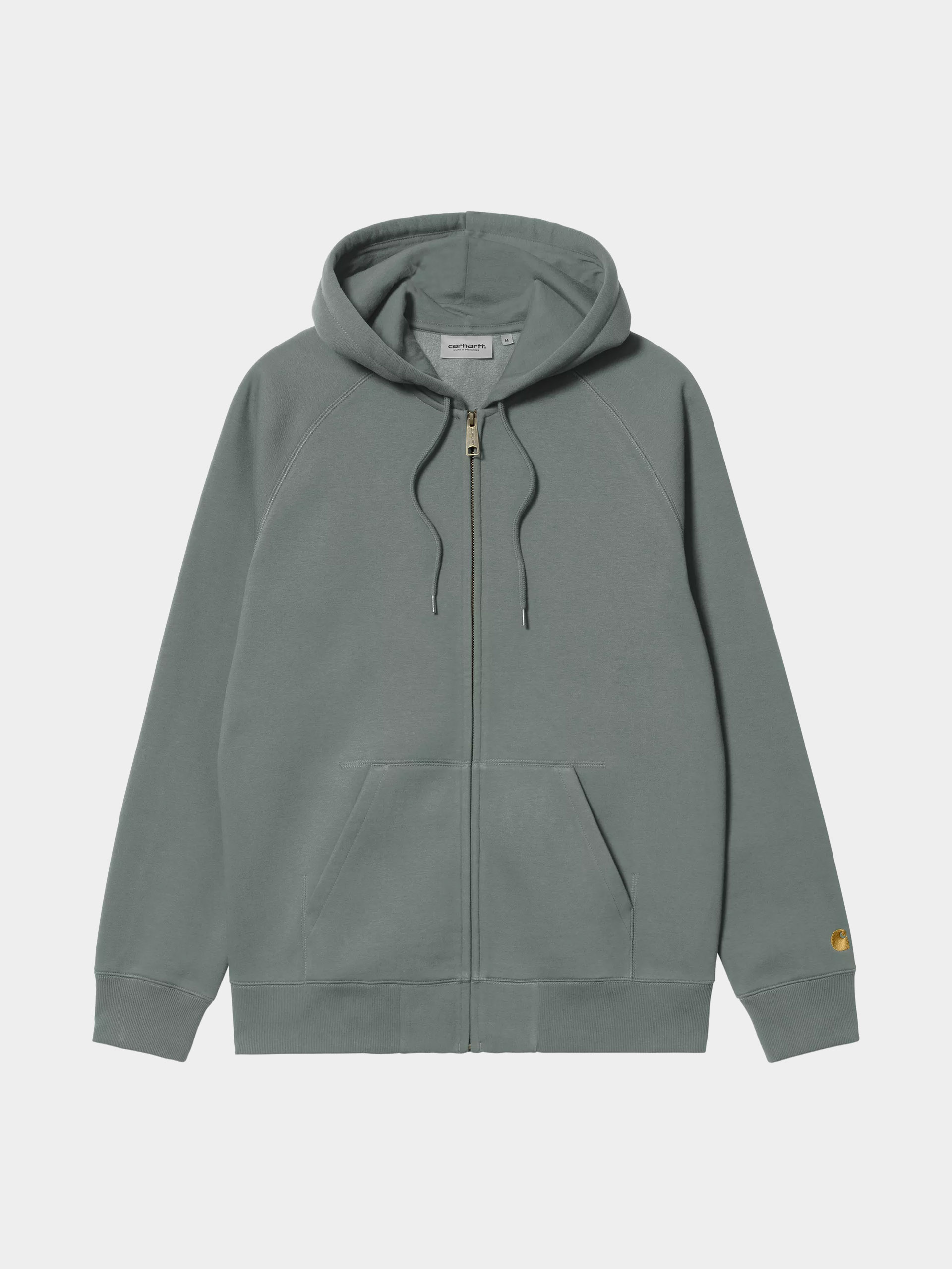 Худі Carhartt WIP Chase ZHD (velvet green/gold)