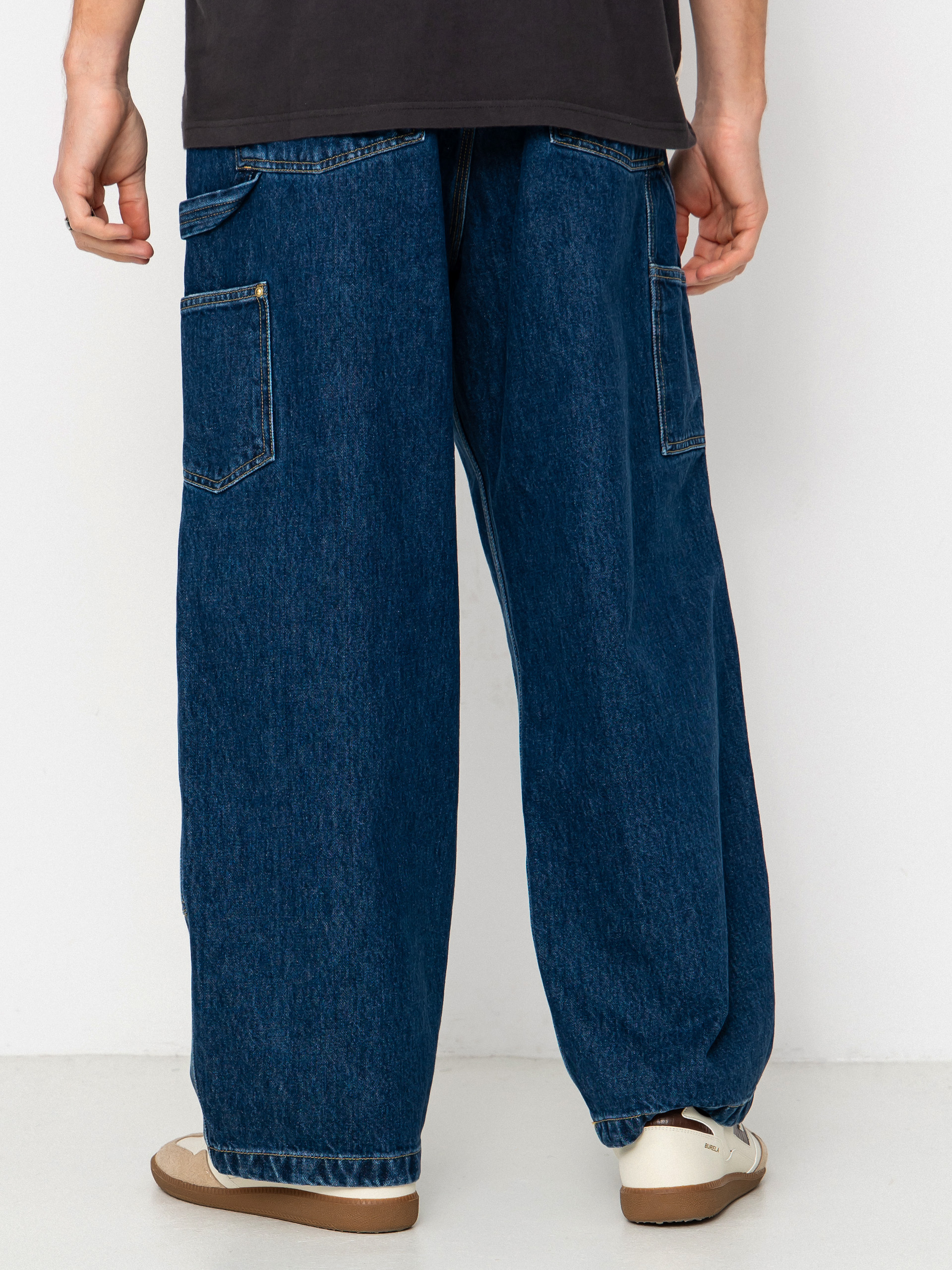 Штани Carhartt WIP Nash Double Knee (blue/stone washed)