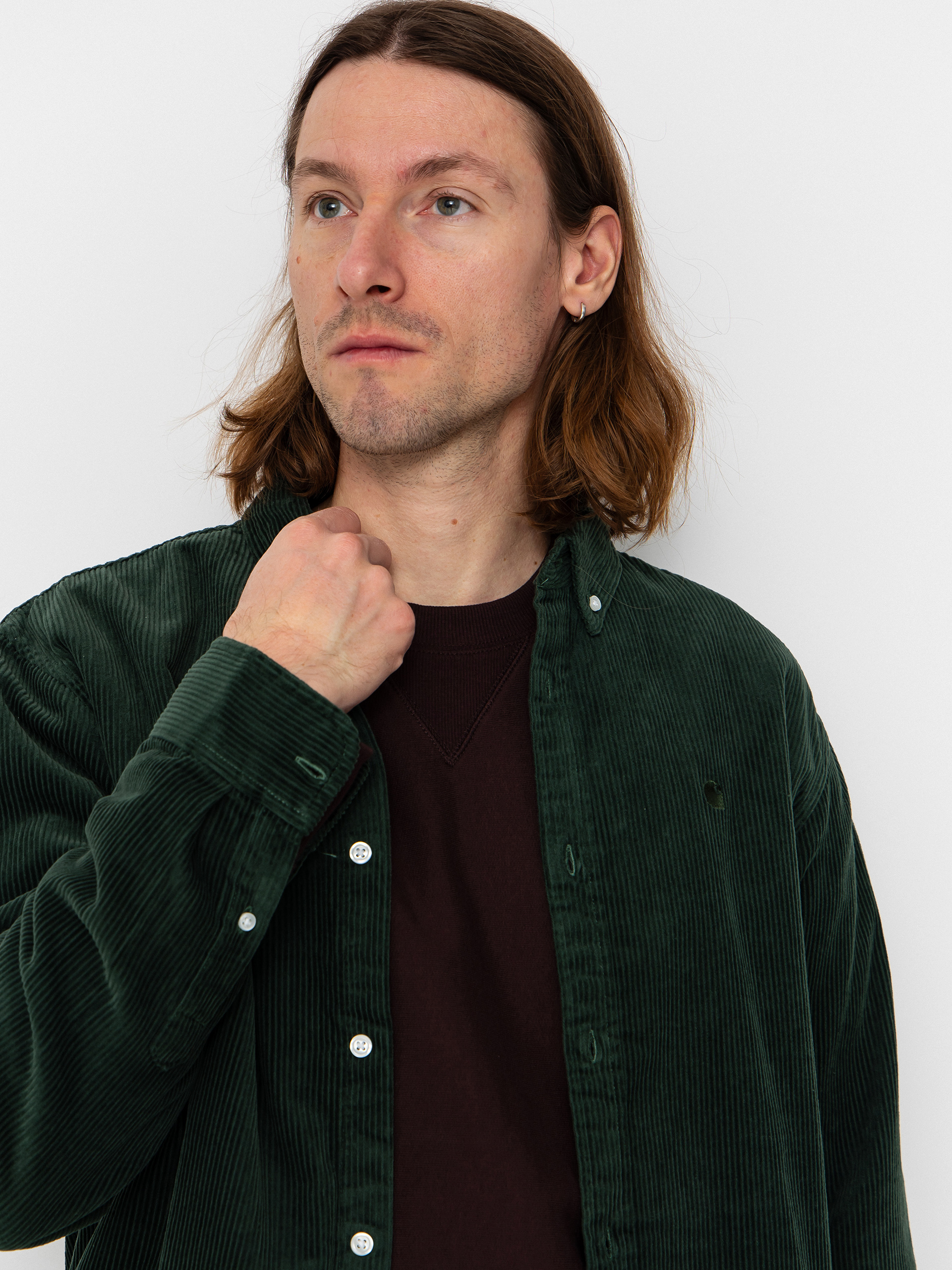 Сорочка Carhartt WIP Madison Cord (sycamore tree/sycamore tree)