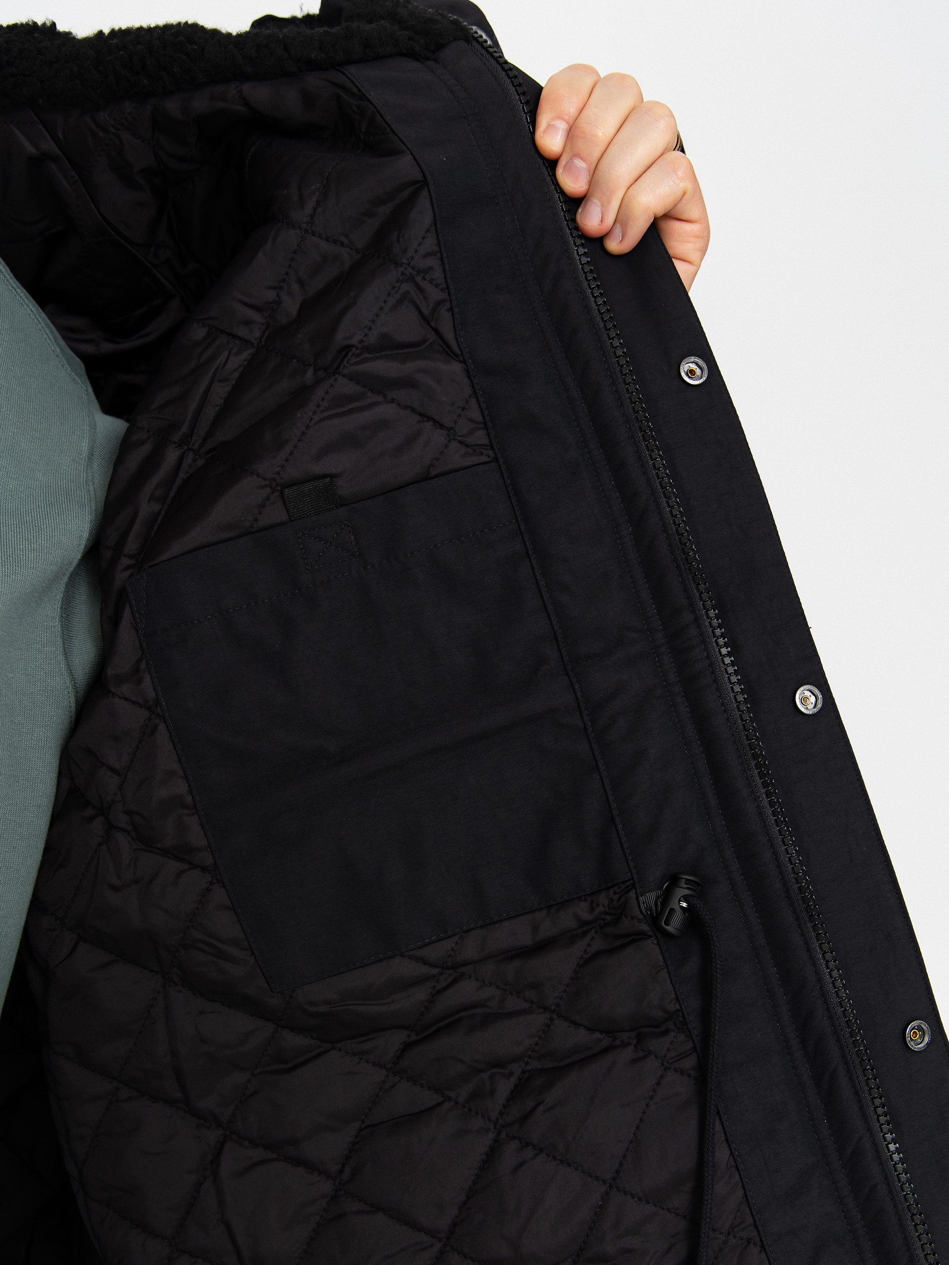 Куртка Carhartt WIP Siberia Parka - чорний (black)