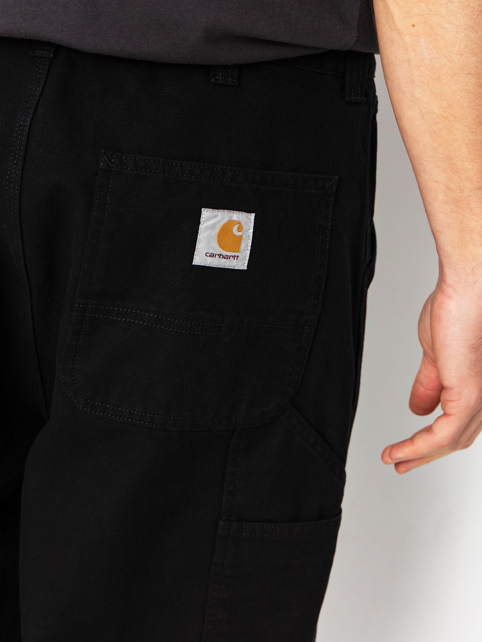 Штани Carhartt WIP OG Single Knee (black/stone washed)