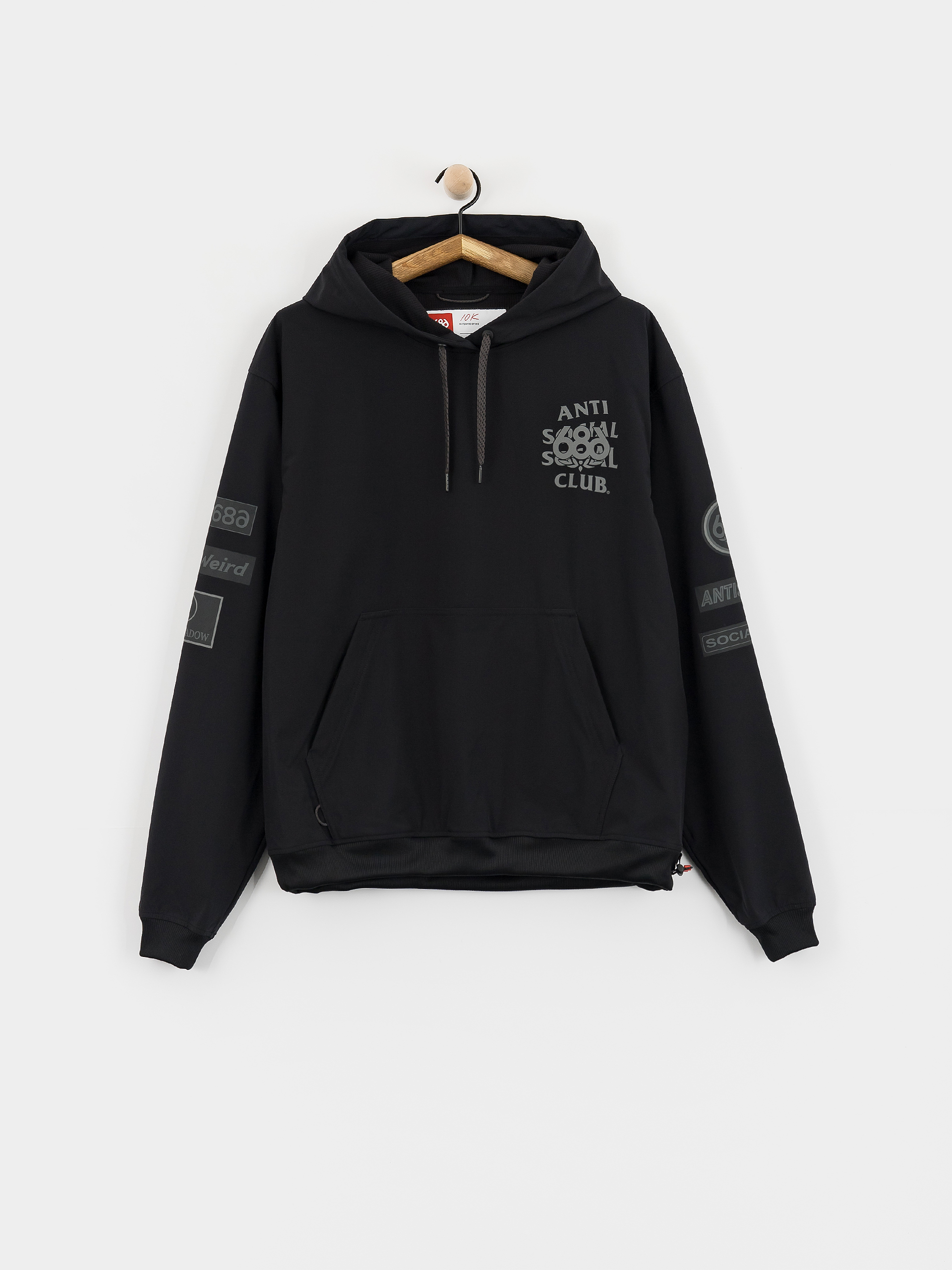 Термосвітшот 686 X ASSC F1 Waterproof Team HD (assc black)