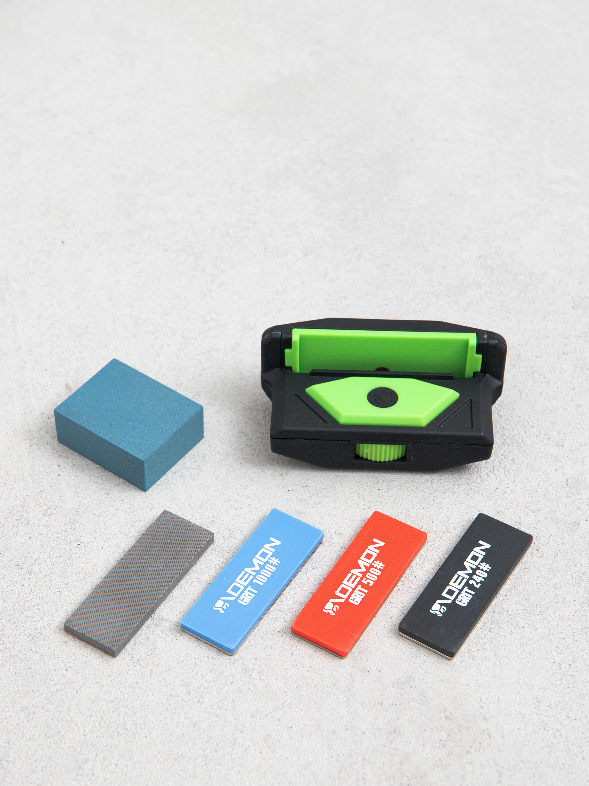 Demon Elite Edge Tool W 3 Diamond Files 1 Regular File 