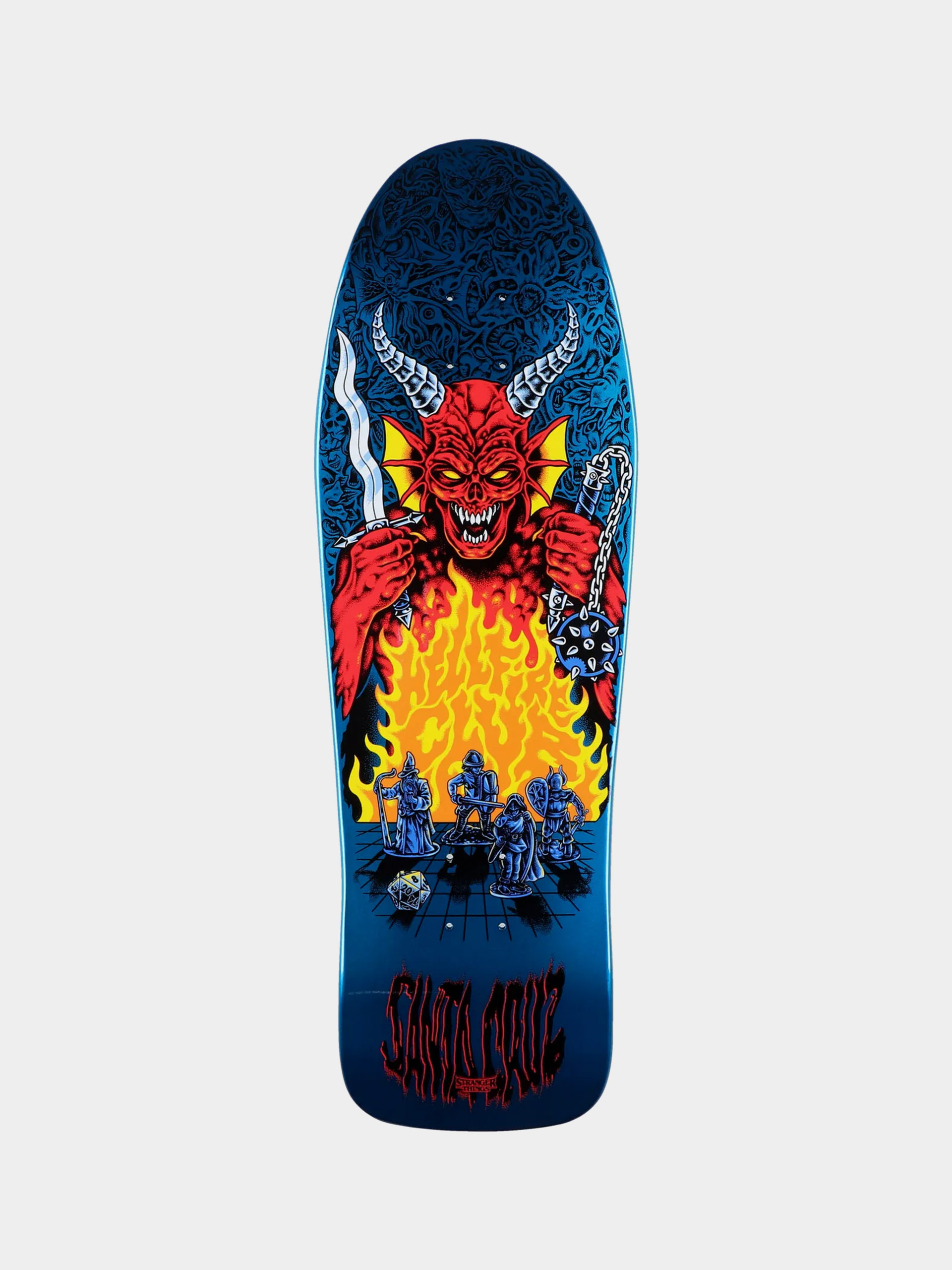 Декa Santa Cruz X Stranger Things Knox Hellfire Pit 